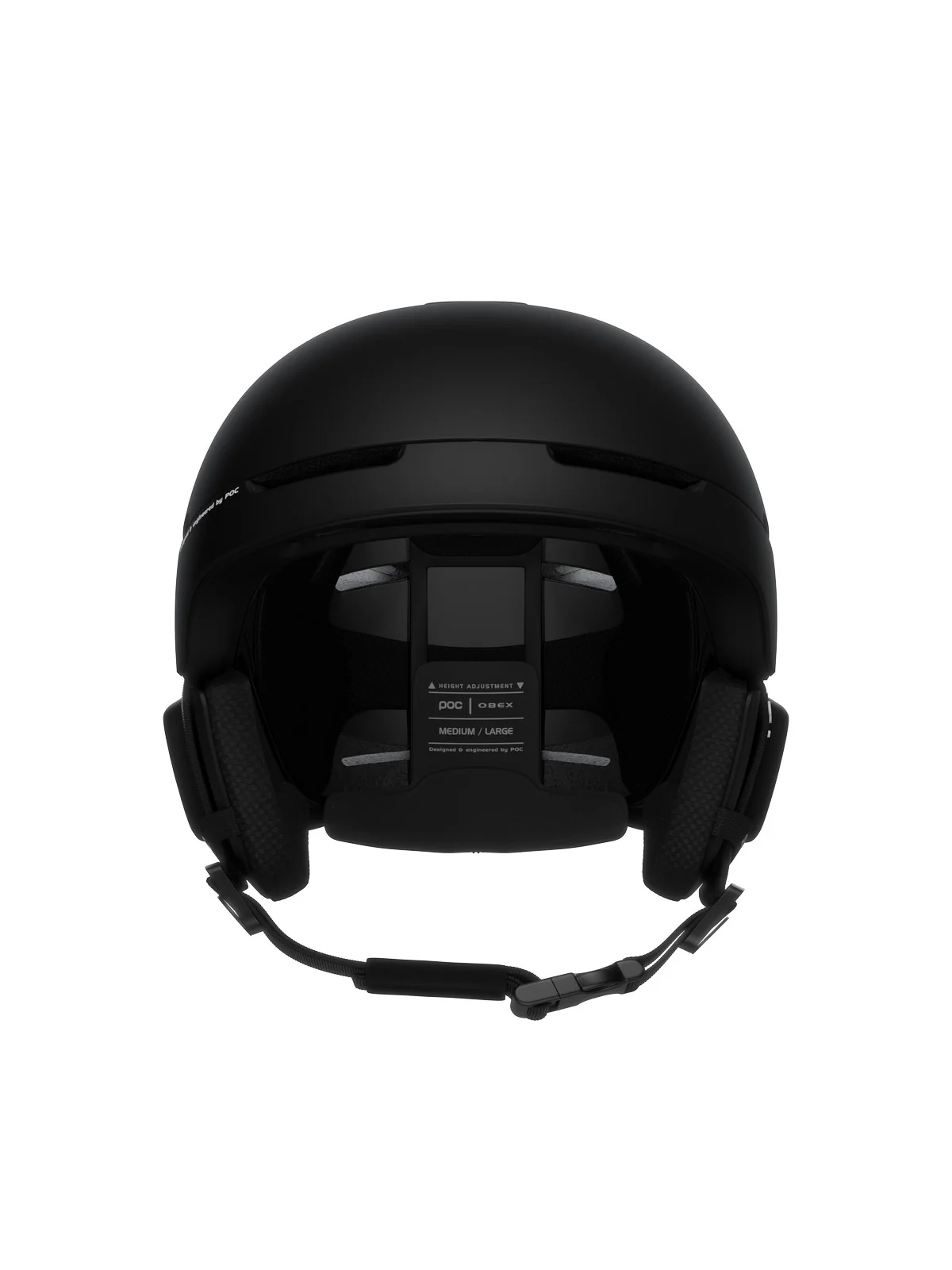 Kask narciarski POC OBEX MIPS COMMUNICATION - Ura. Black Matt - Image 4
