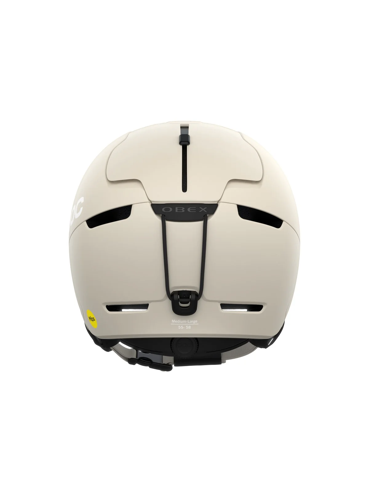 Kask narciarski POC Obex MIPS  - Sele. Off-White Matt - Image 3