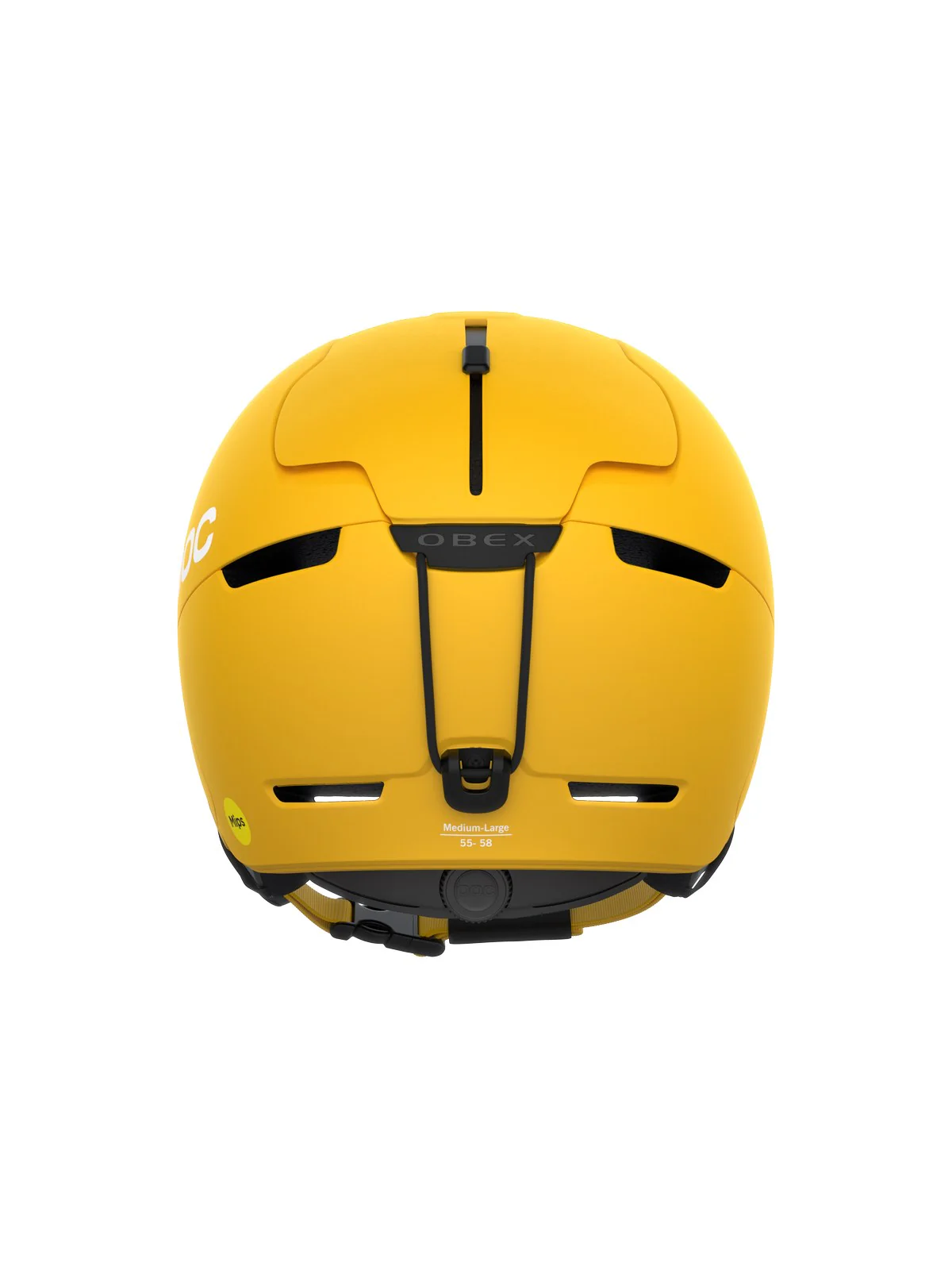 Kask narciarski POC Obex MIPS  - Sulp. Yellow Matt - Image 4