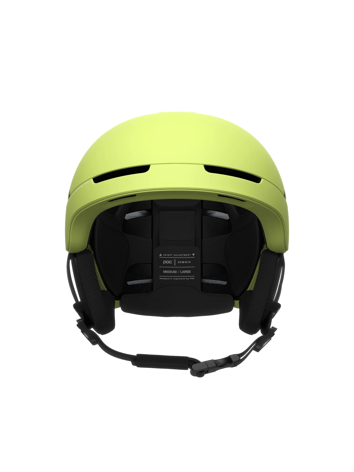 Kask narciarski POC OBEX MIPS - Lemon Calcite Matt - Image 4