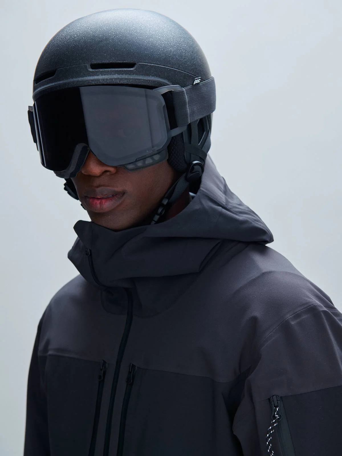 Kask narciarski POC Obex Pure - Raw Black Matt - Image 2