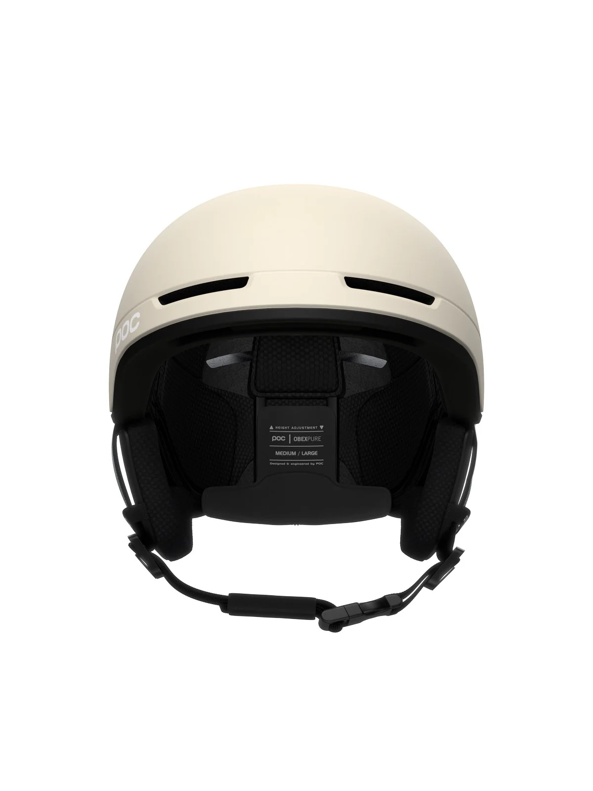 Kask narciarski POC Obex Pure - Sele. Off-White Matt - Image 3