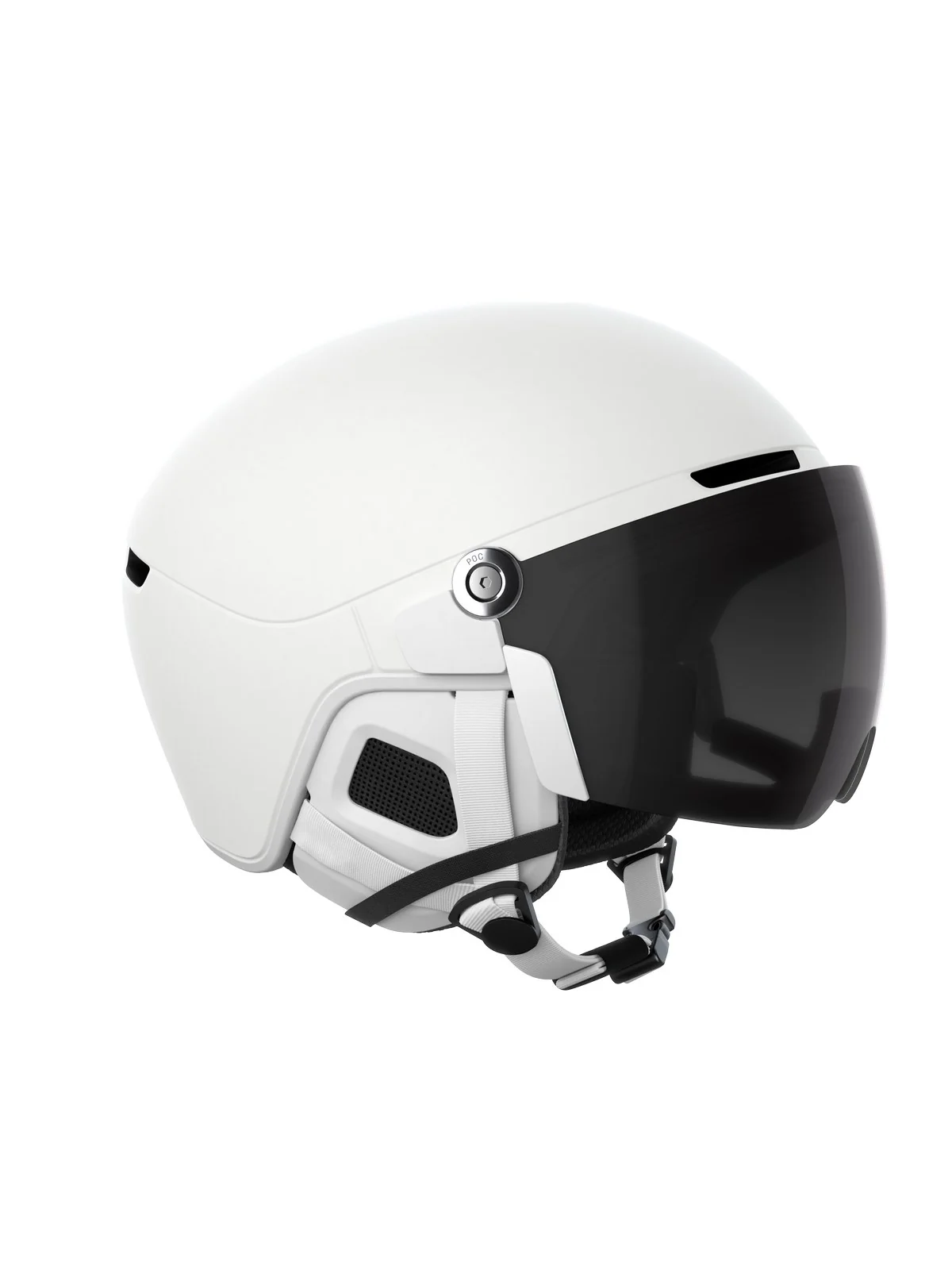 Kask narciarski POC Obex Visor - Hydr. White/Clarity Universal/Sunny/Grey - Image 2