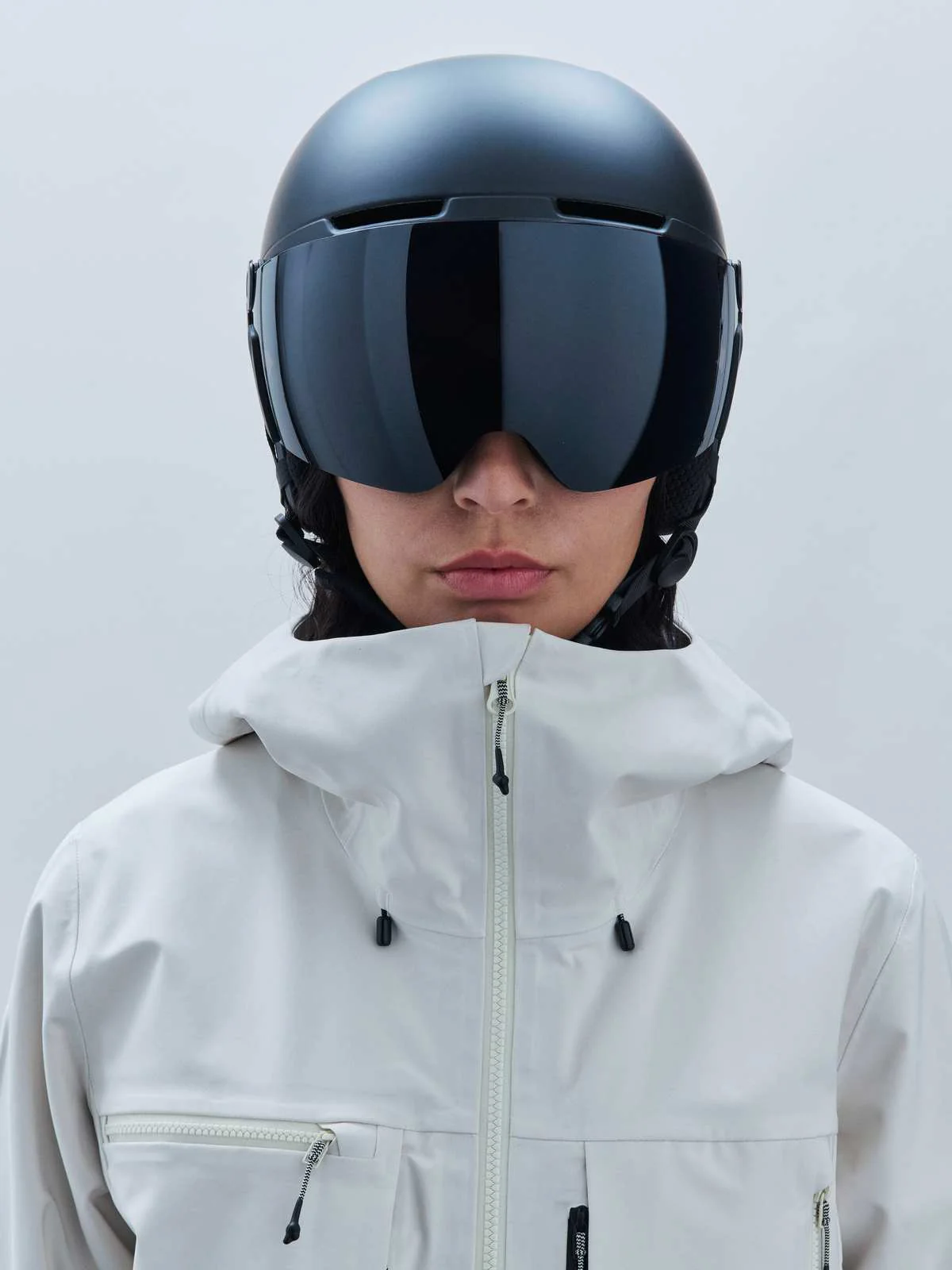 Kask narciarski POC Obex Visor - Uran. Black Matt/Clarity Universal/Sunny/Grey - Image 5