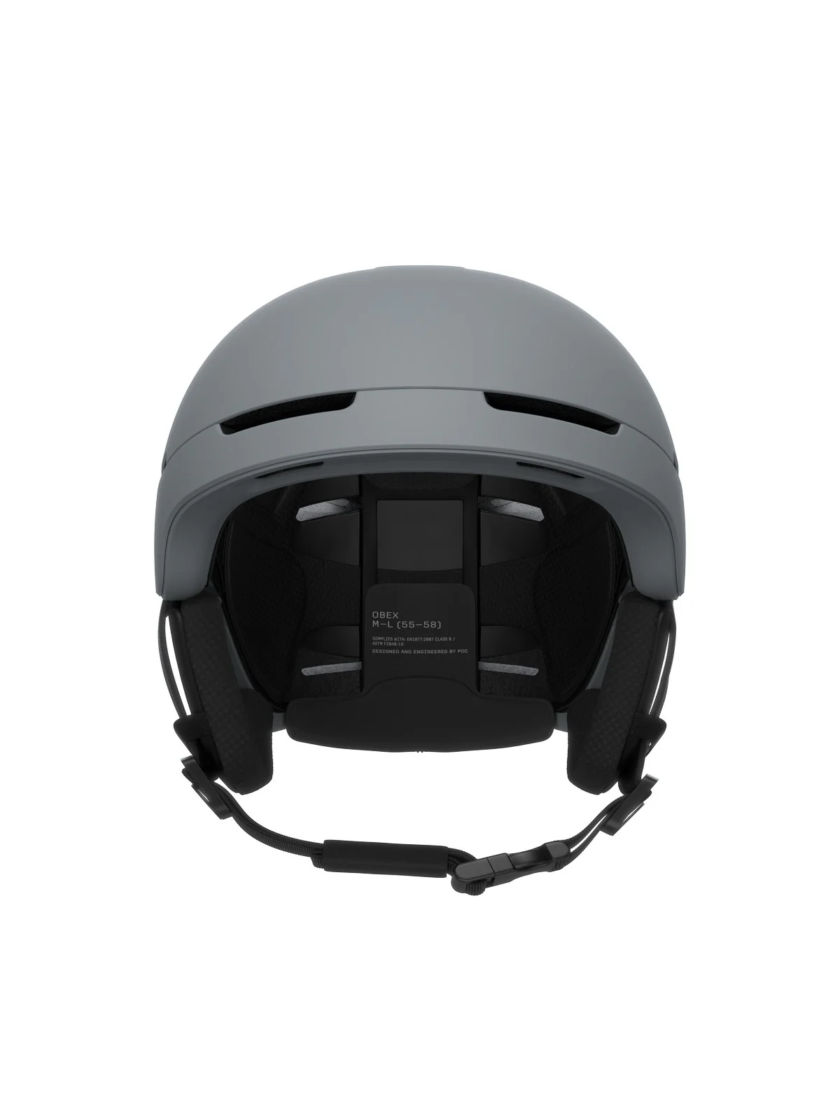 Kask narciarski POC Obex Wide Fit MIPS - Granite Grey Matt - Image 4