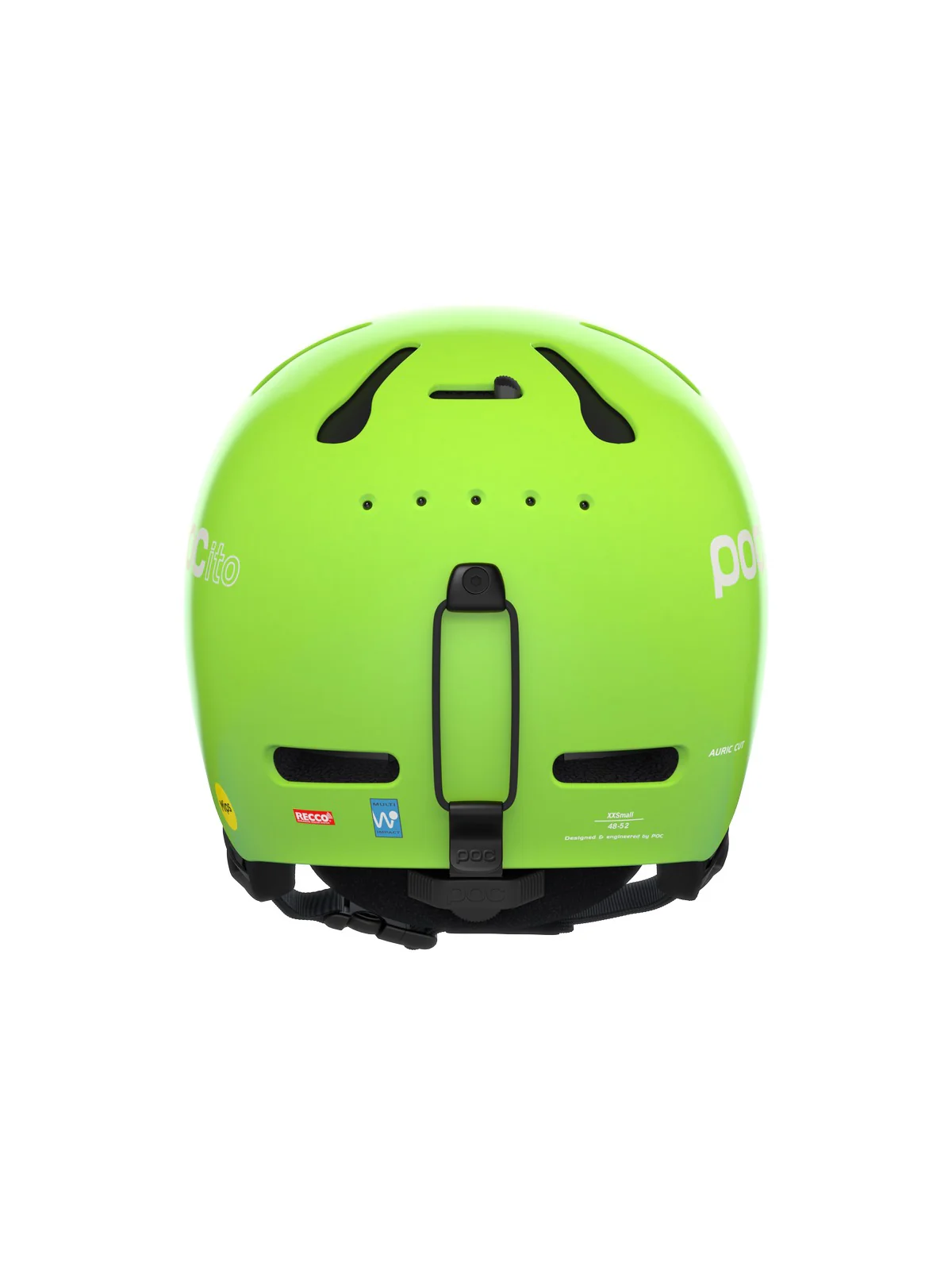 Kask narciarski POCito Auric Cut MIPS - Fluo. Yellow/Green - Image 2