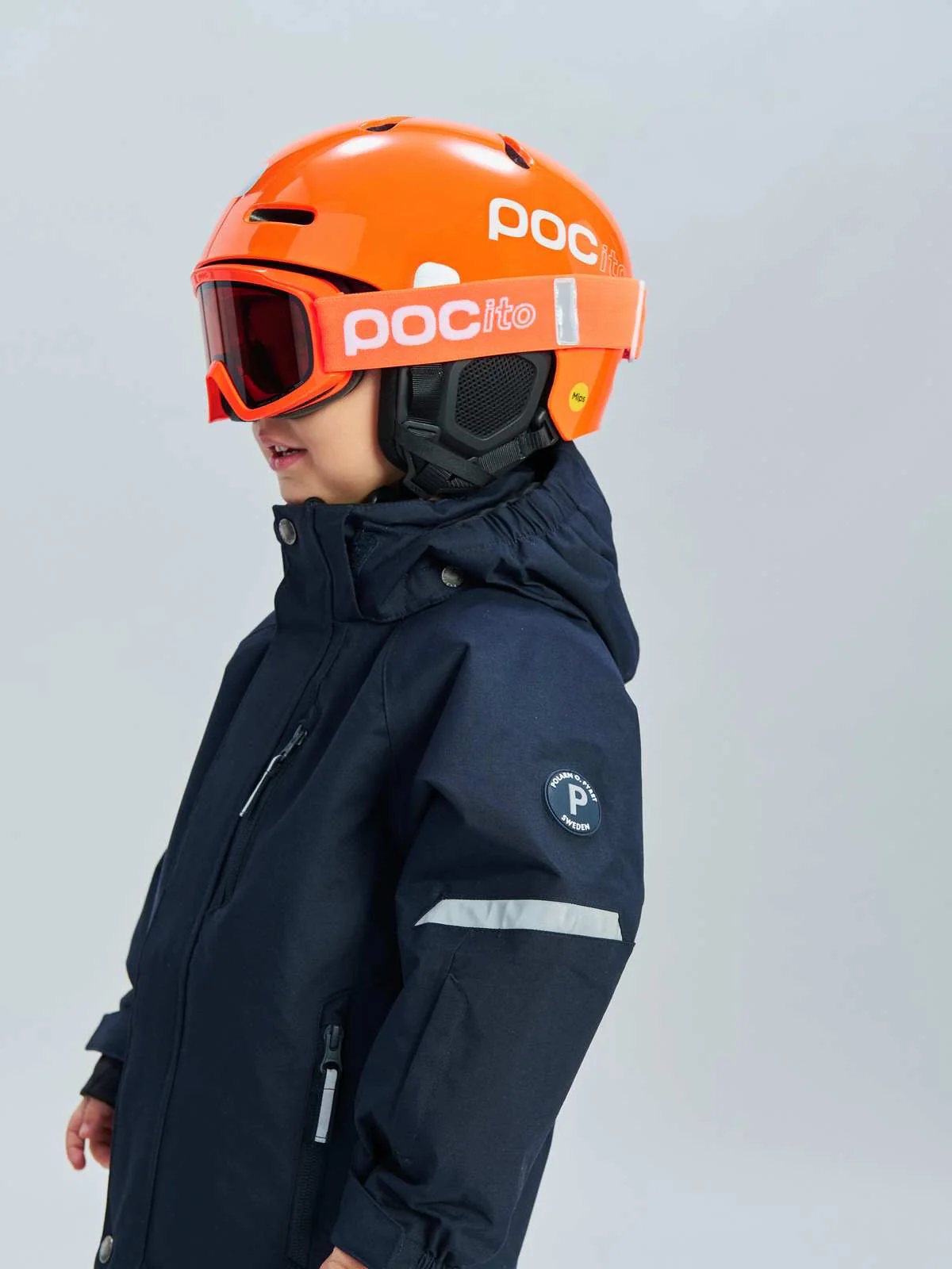 Kask narciarski POCito Fornix MIPS - Fluo. Orange - Image 4