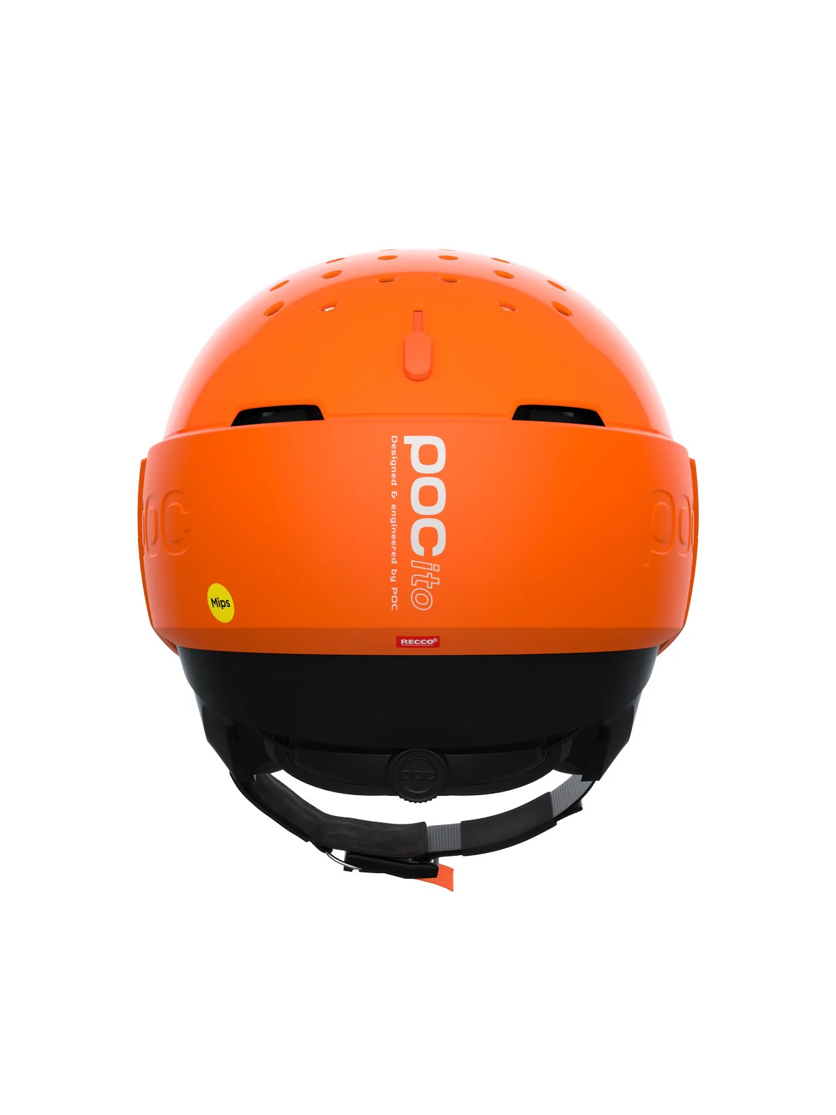 Kask narciarski POC POCito Levator MIPS - Fluo Orange - Image 4