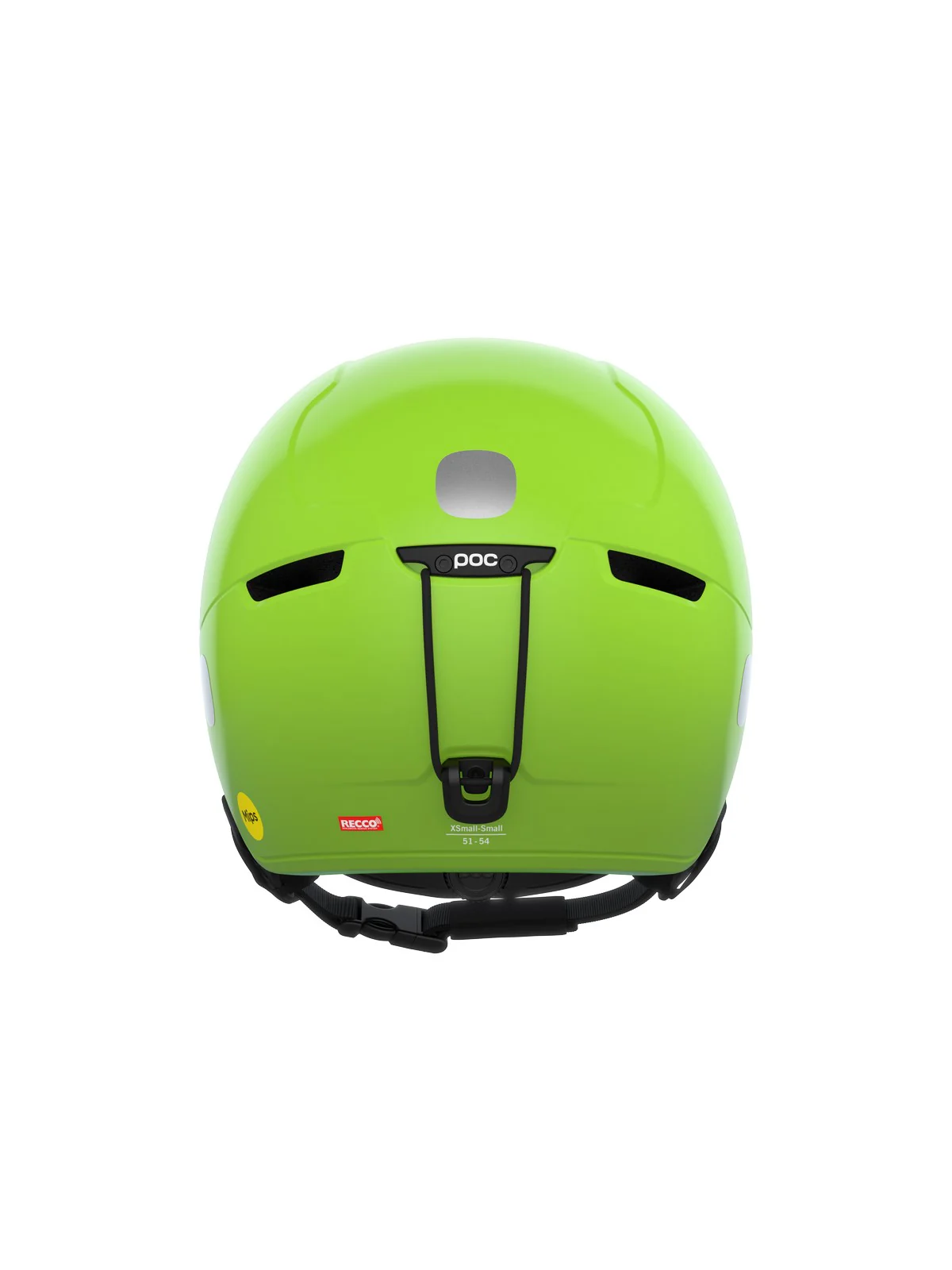 Kask narciarski dla dzieci POCito Obex MIPS - Fluo. Yellow/Green - Image 3