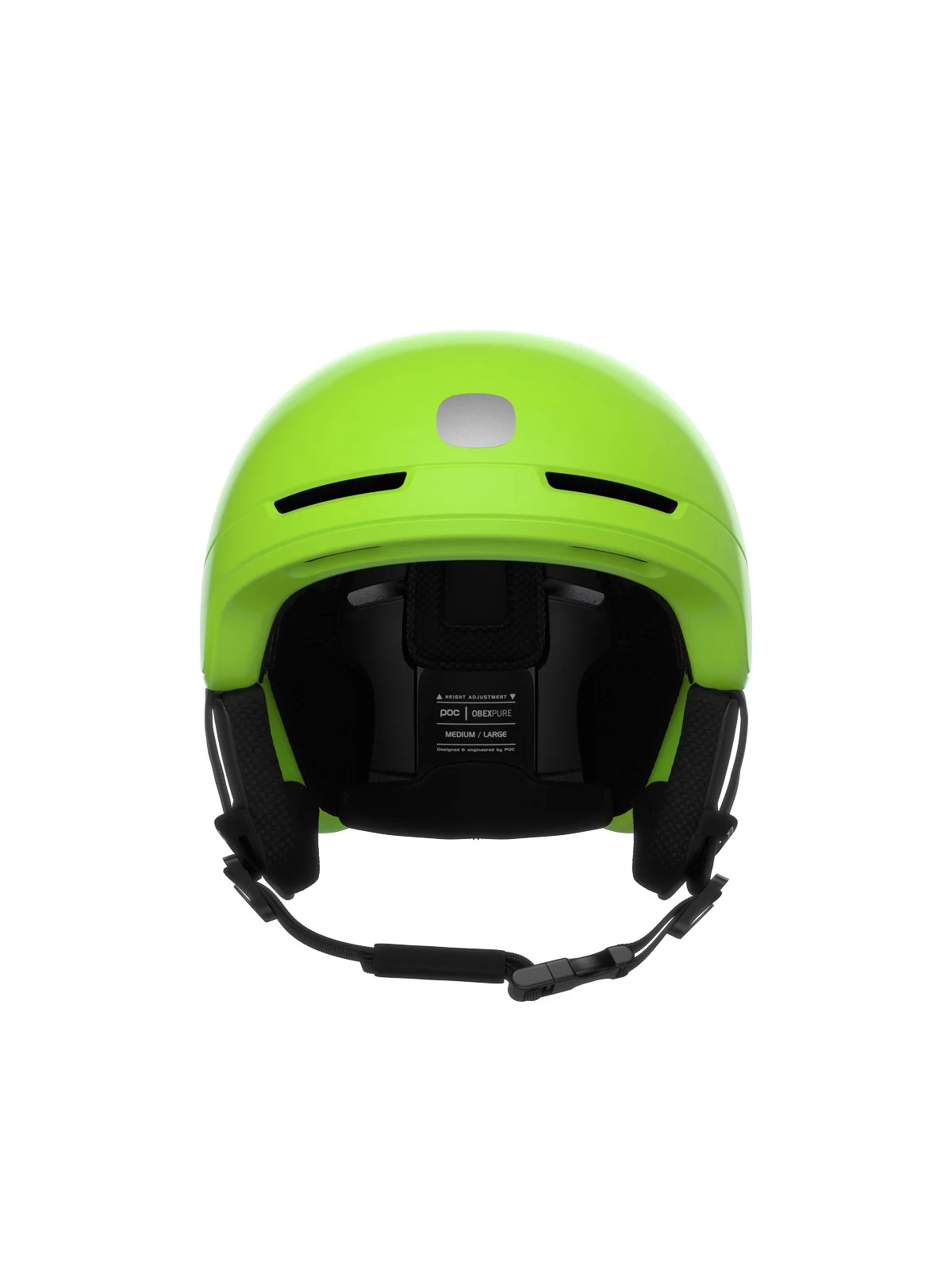 Kask narciarski dla dzieci POCito Obex MIPS - Fluo. Yellow/Green - Image 4