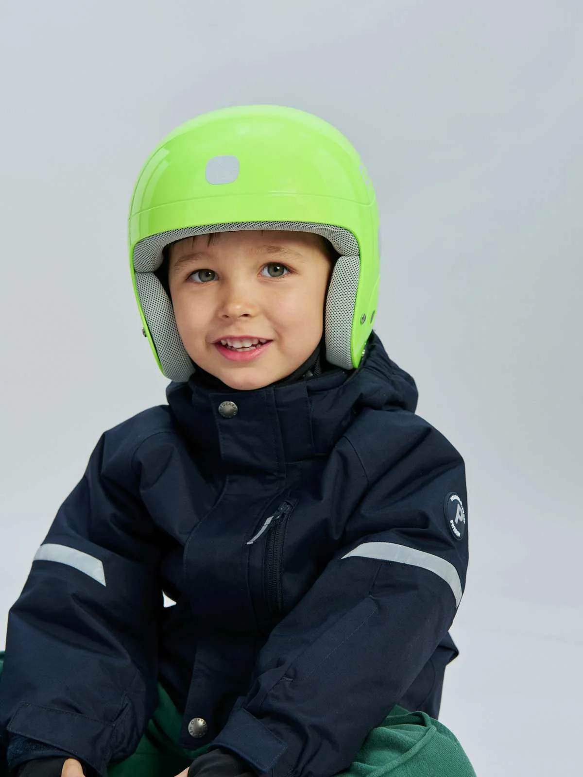 Kask narciarski POCito Skull - Fluo. Yellow/Green - Image 3
