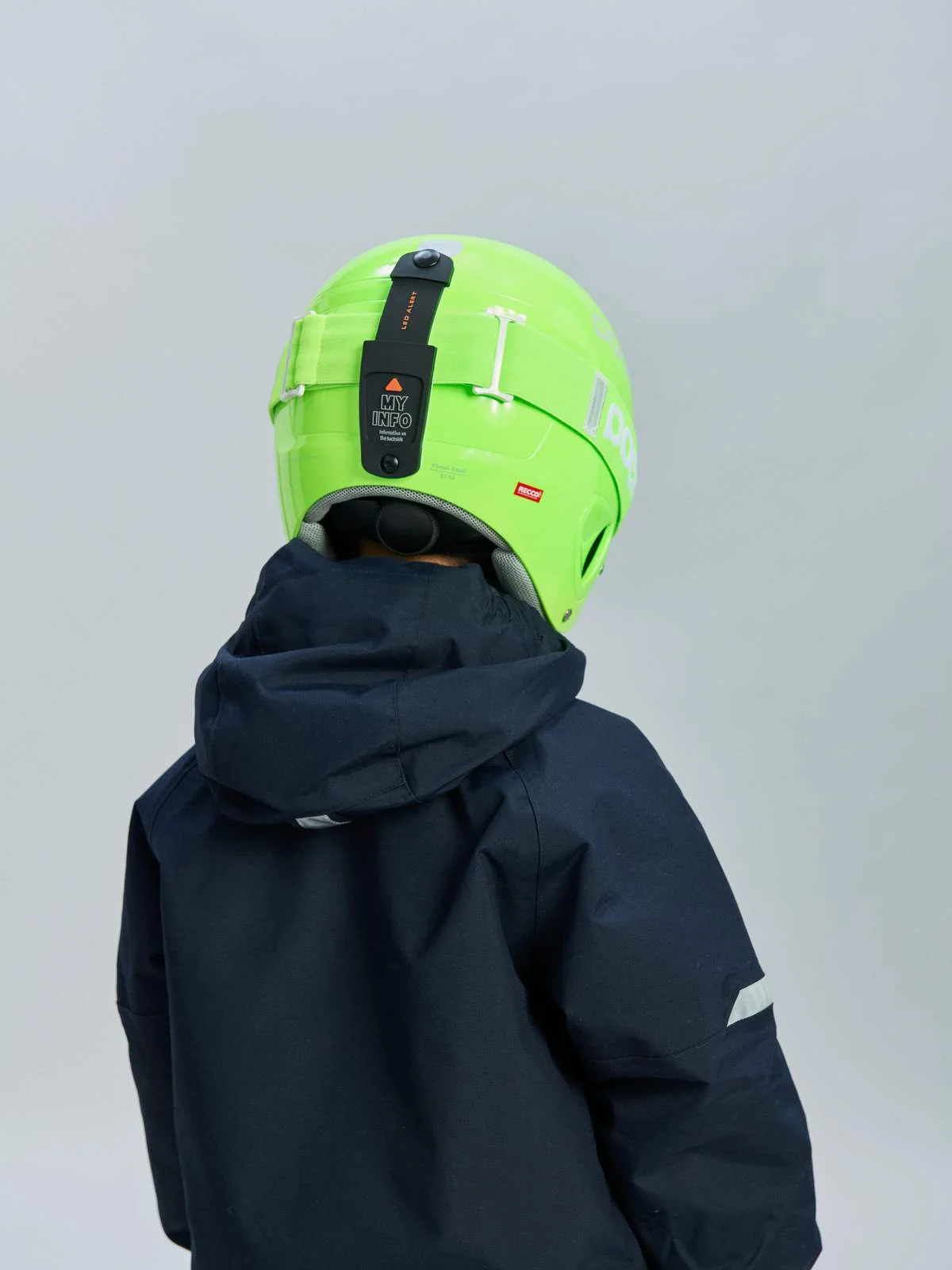 Kask narciarski POCito Skull - Fluo. Yellow/Green - Image 5