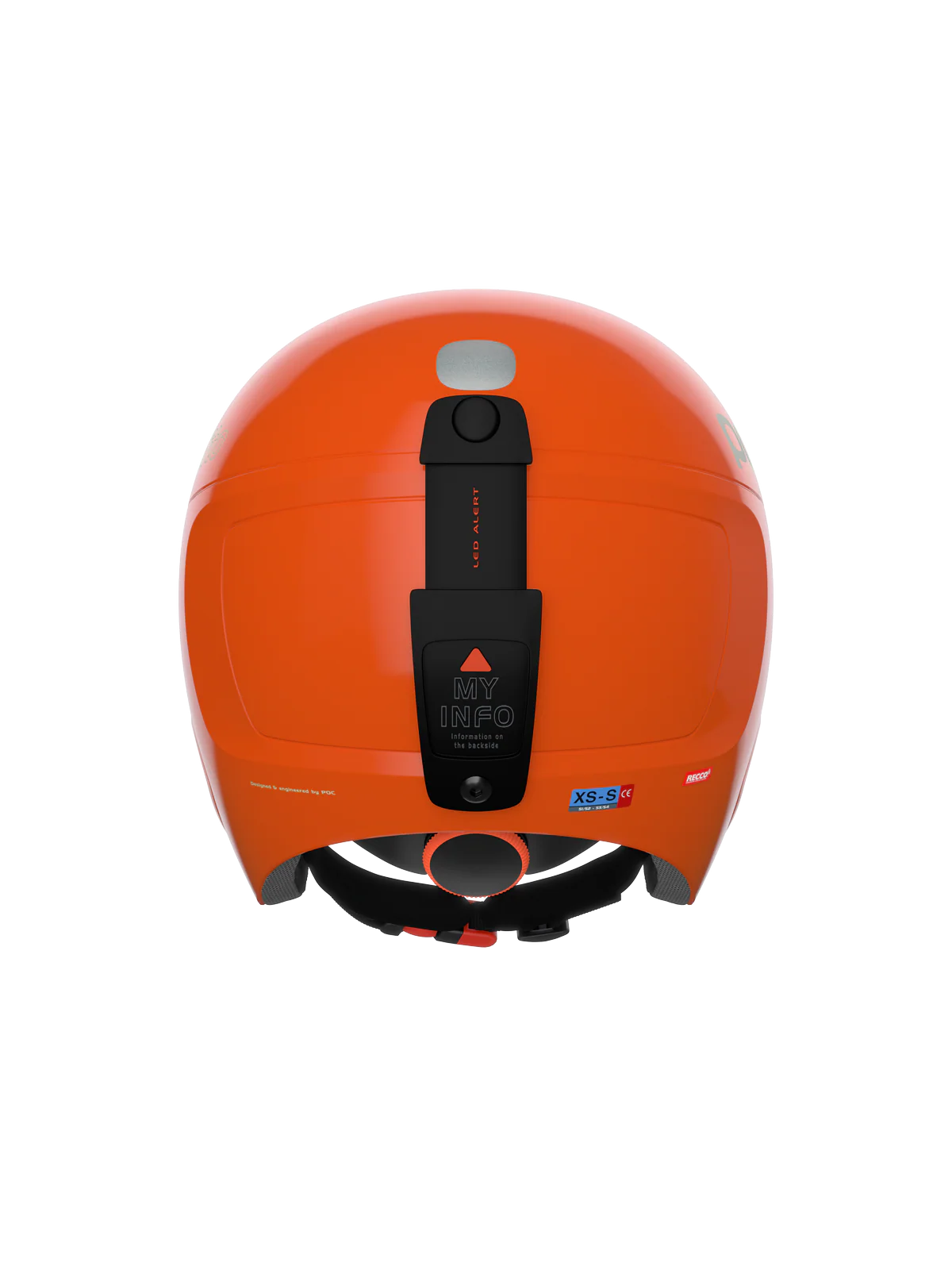 Kask narciarski POCito Skull - Fluo. Orange - Image 4