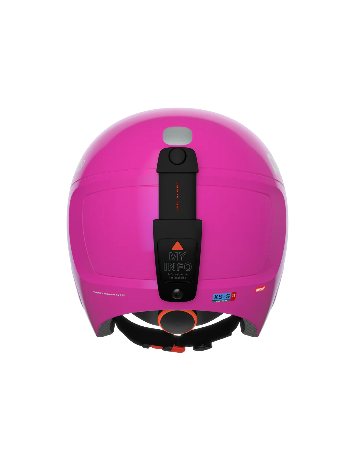 Kask narciarski POCito Skull - Fluo. Pink - Image 4