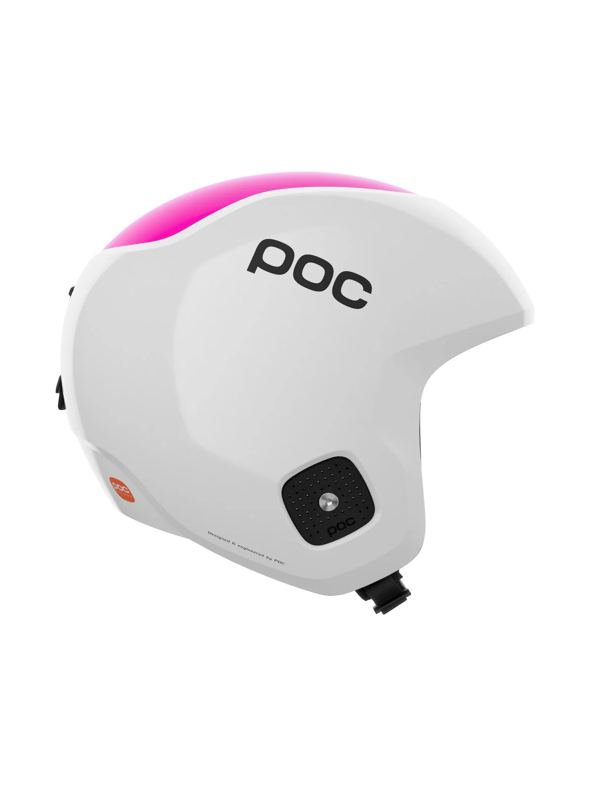 Kask narciarski POC SKULL DURA JR - Hyd. White/Fluo. Pink - Image 2