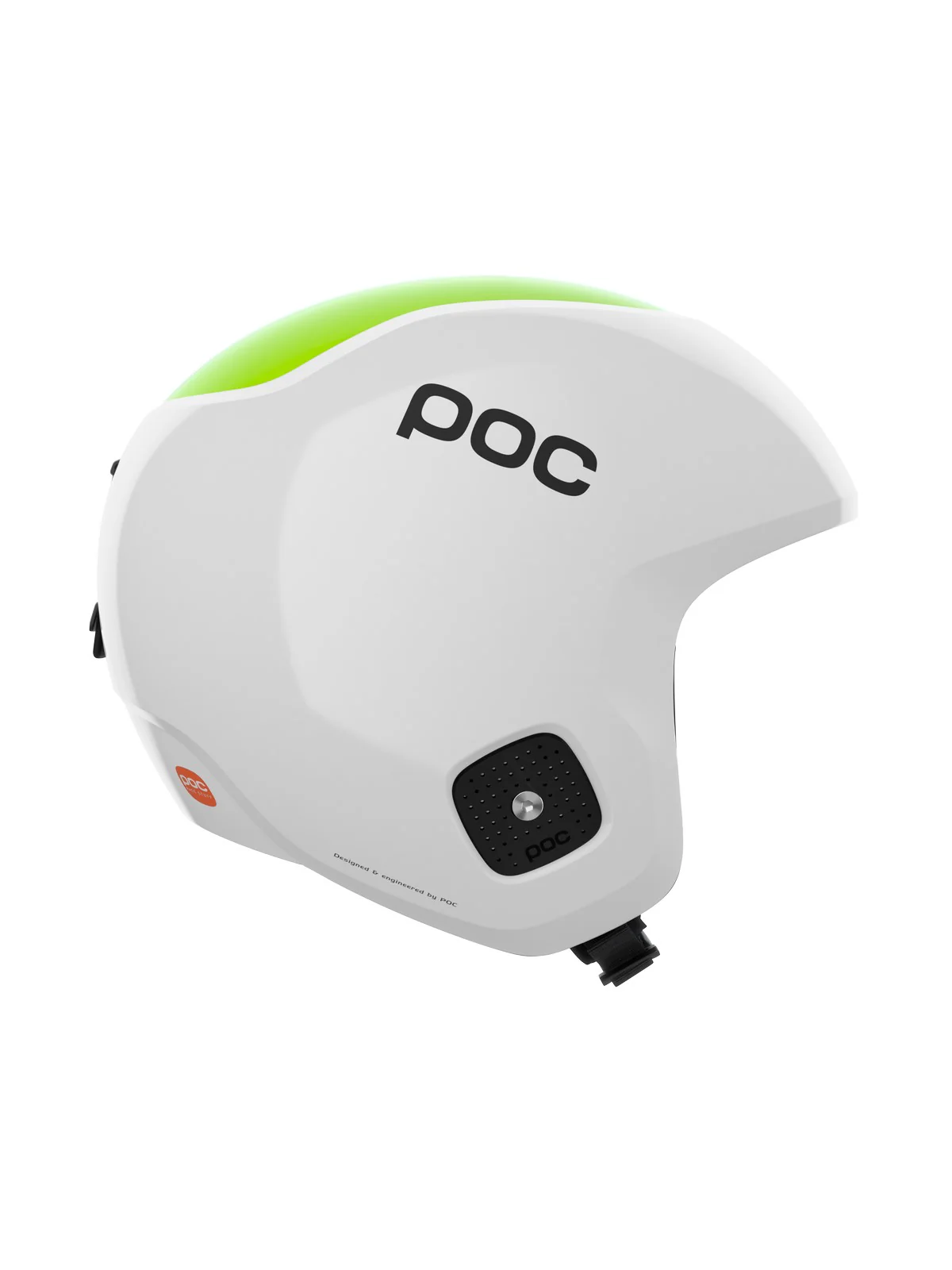 Kask narciarski POC SKULL DURA JR - Hyd. White/Fluo. Yellow/Green - Image 2