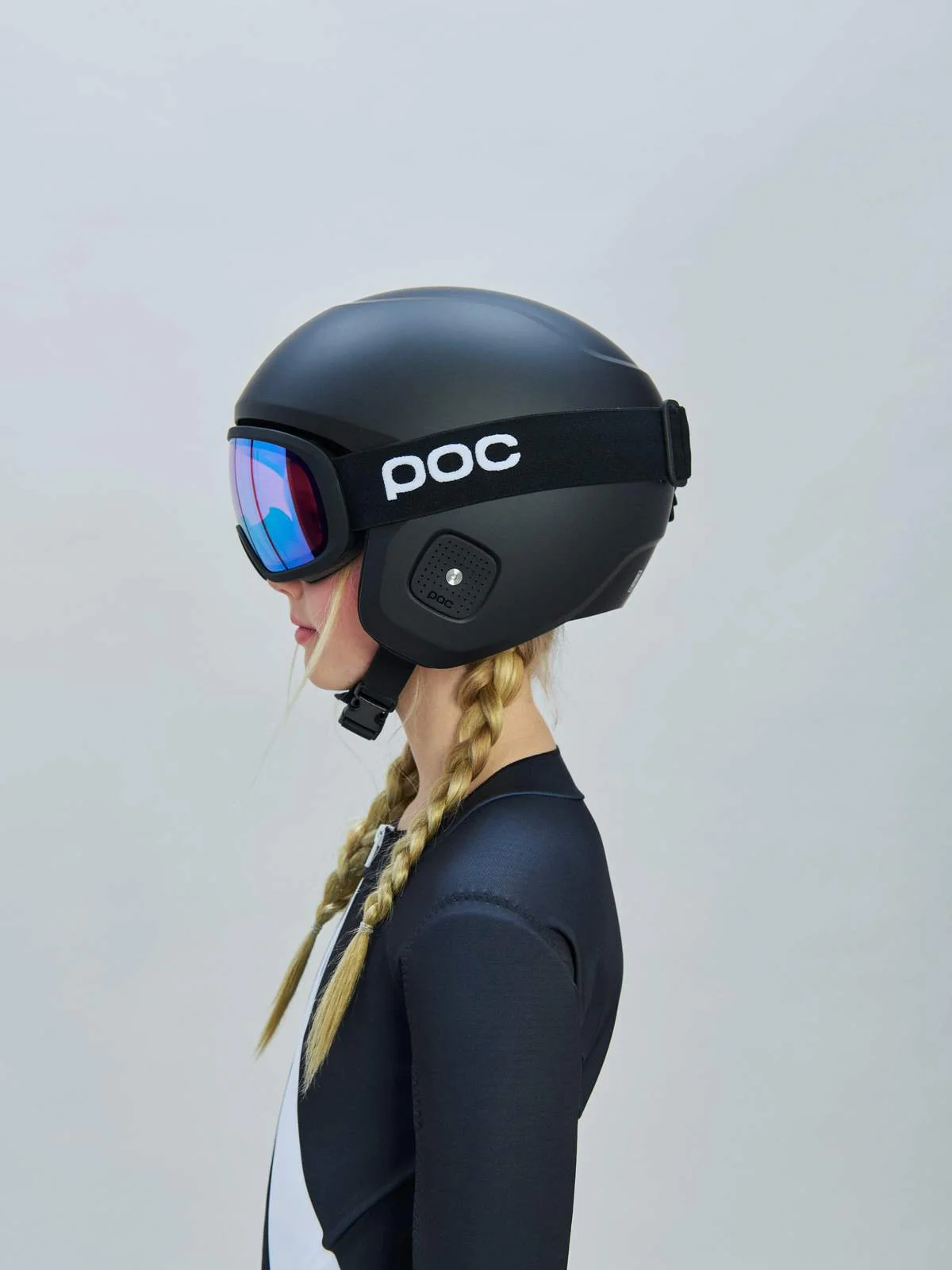 Kask narciarski POC Skull Dura Jr - Uran. Black Matt - Image 2