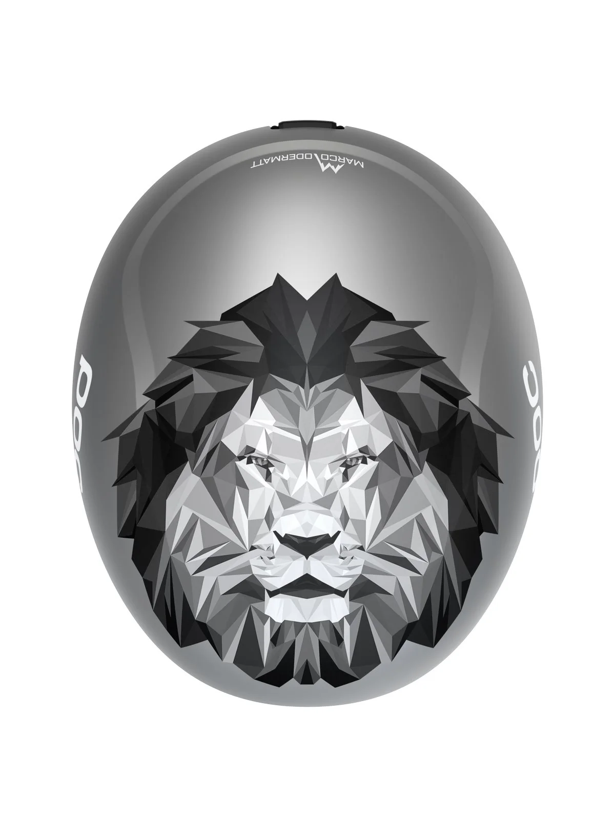 Kask narciarski POC Skull Dura Jr Marco Odermatt Ed. - Argentite Silver - Image 2