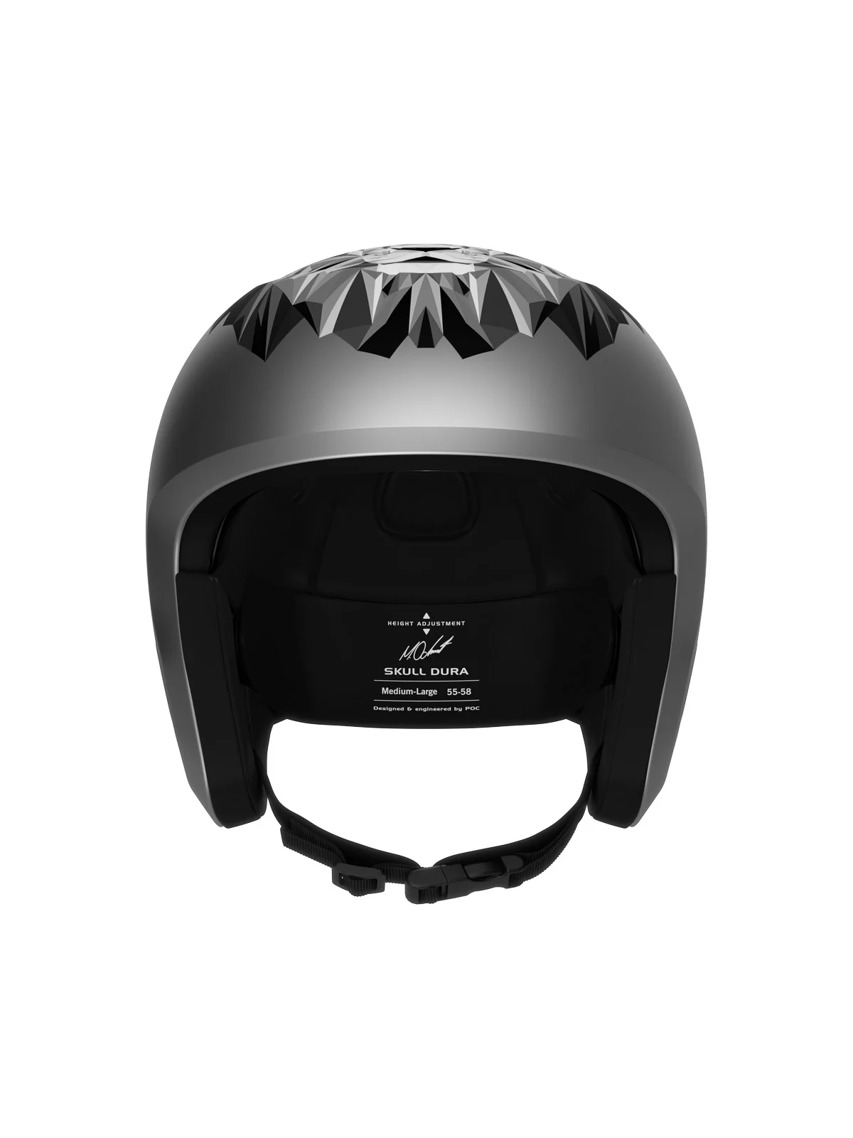 Kask narciarski POC Skull Dura Jr Marco Odermatt Ed. - Argentite Silver - Image 3