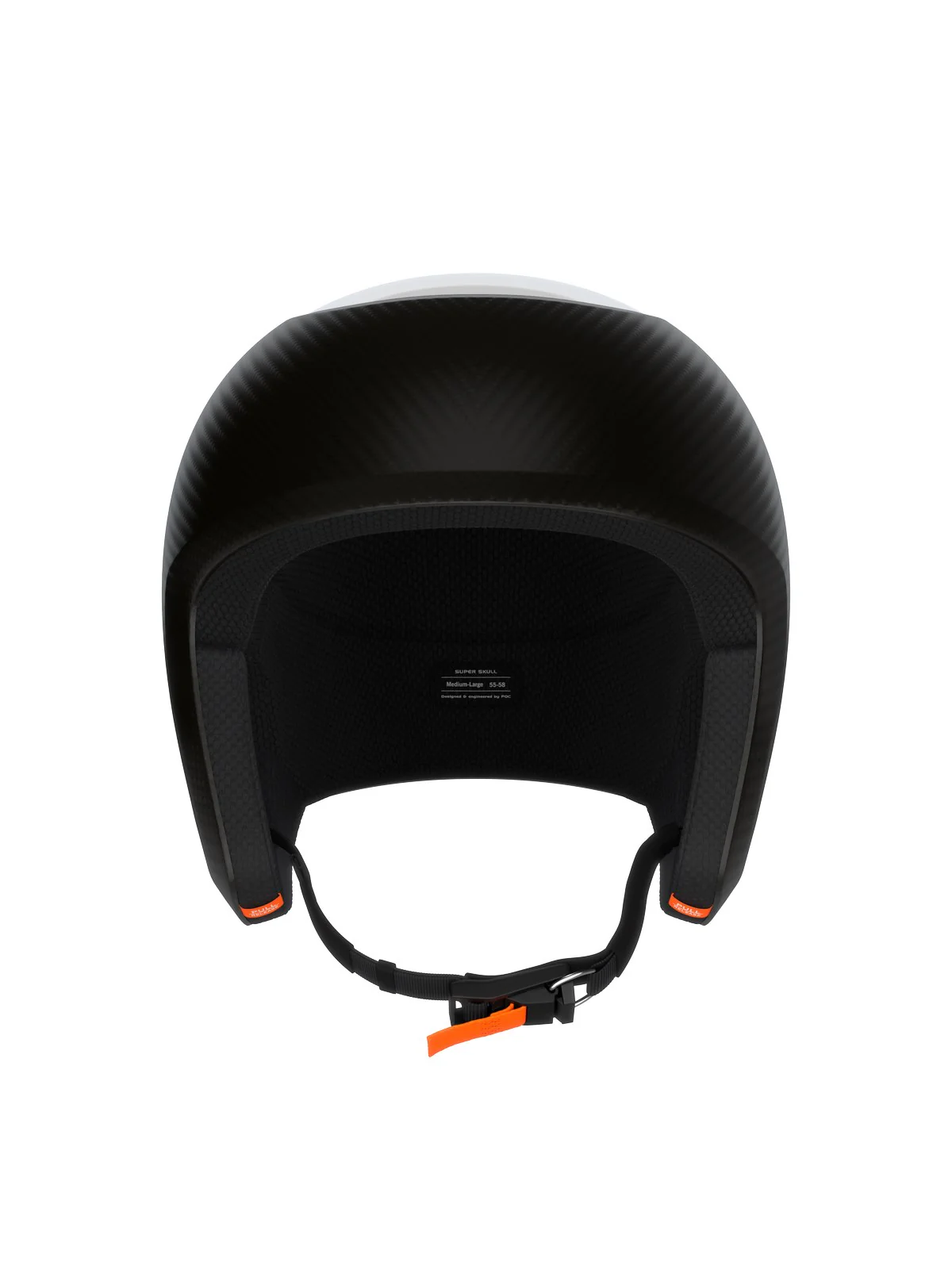 Kask narciarski POC Super Skull  - Ura. Black/Hydr. White Matt - Image 4