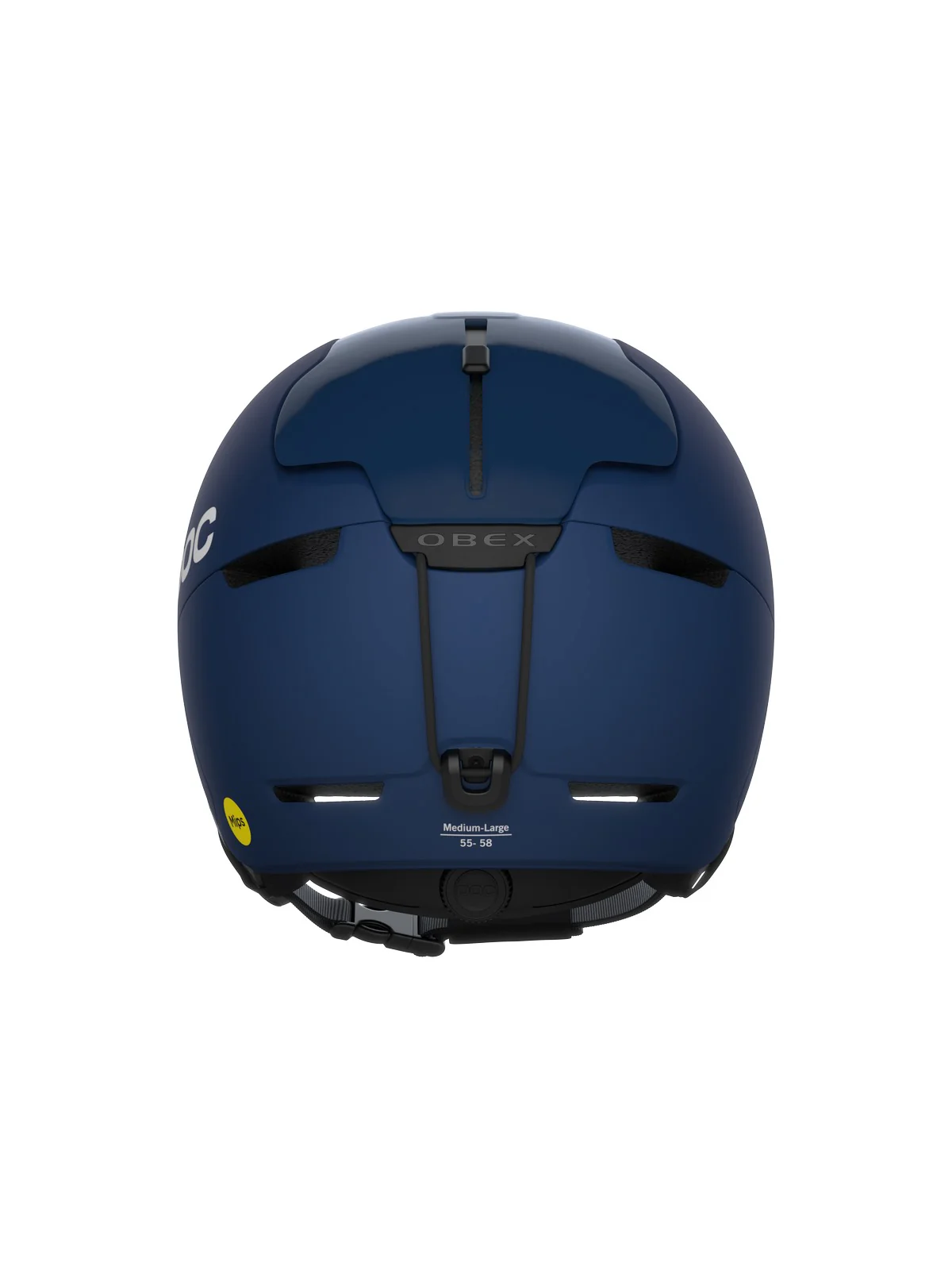 Kask narciarski POC Obex WF MIPS - Lead Blue Matt - Image 3