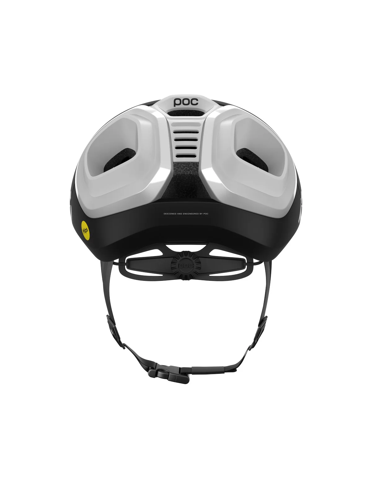 Kask rowerowy POC Amidal - Ur. Black Matt/Hyd. White - Image 4