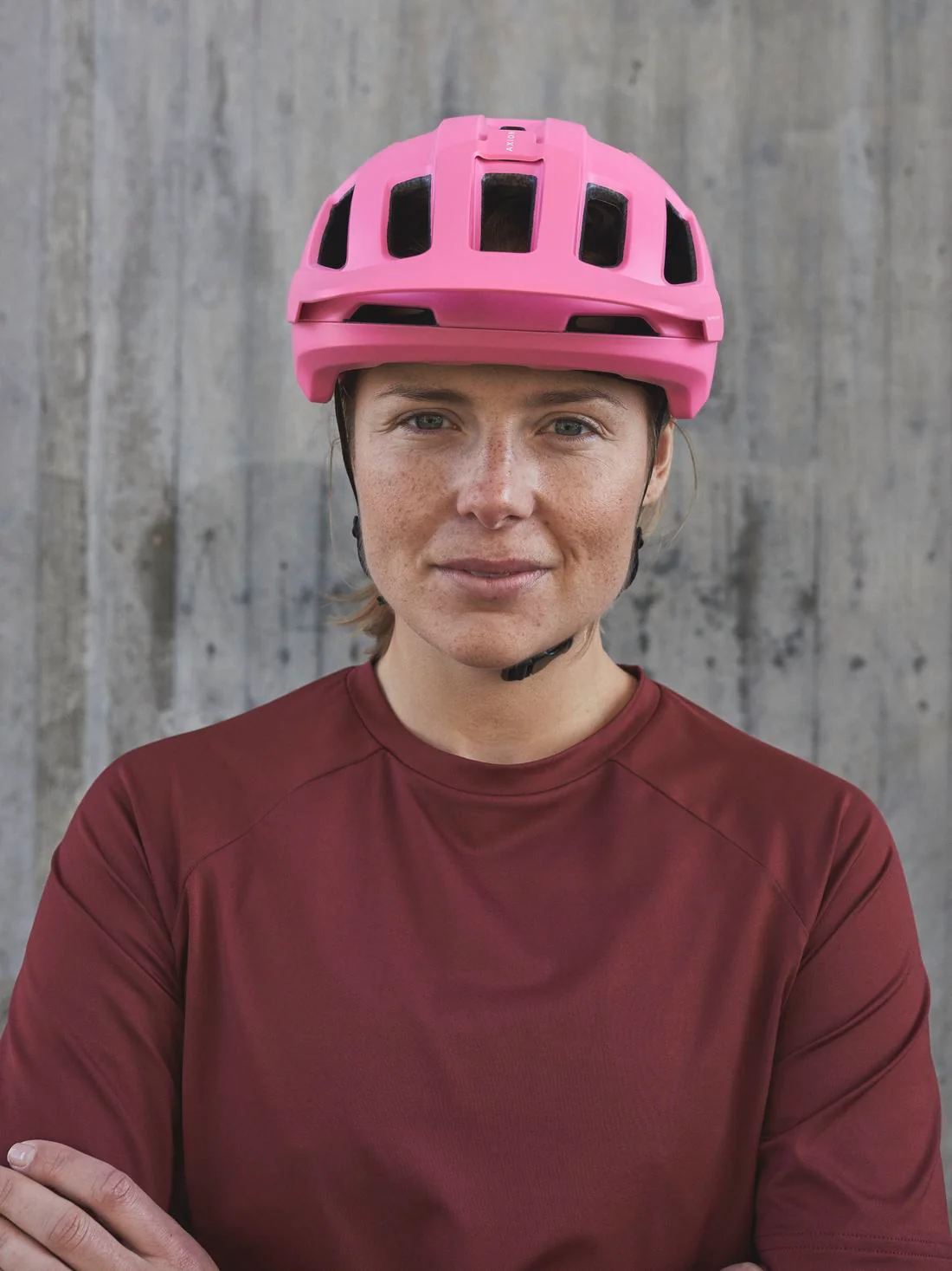 Kask rowerowy POC AXION - Acti. Pink Matt - Image 3