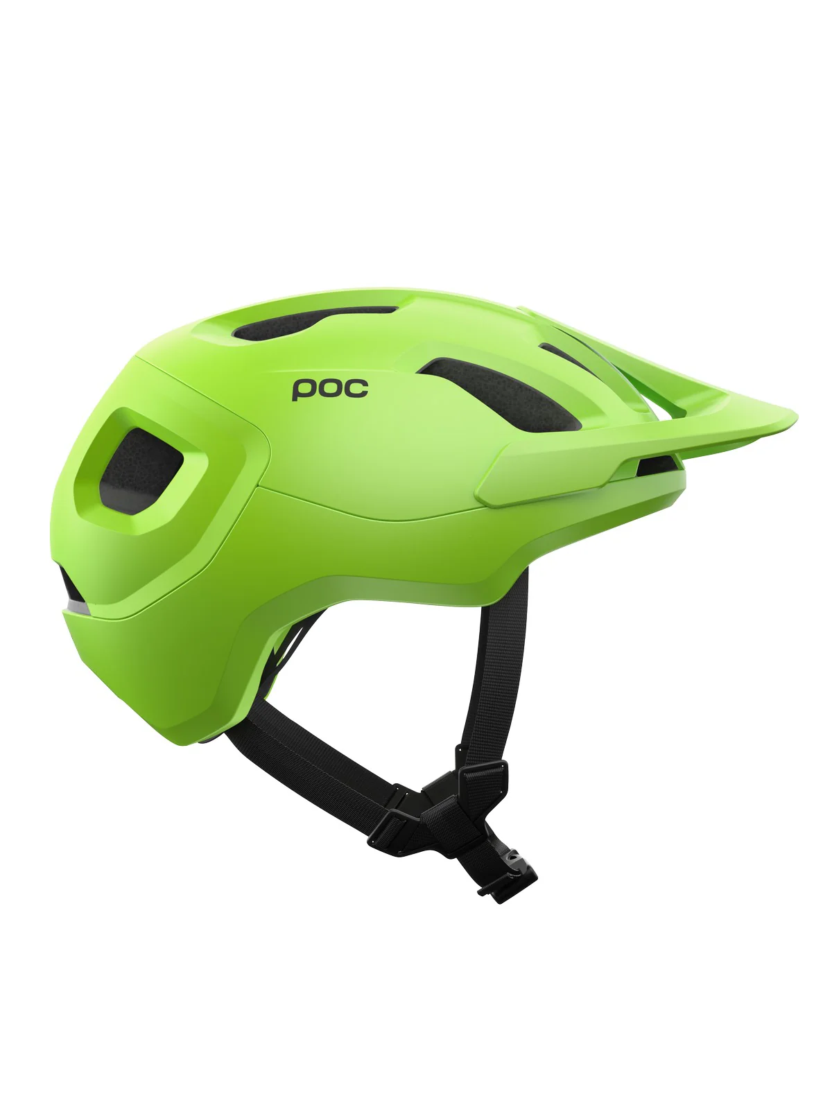 Kask rowerowy POC AXION - Fluo. Yellow/Green Matt - Image 4
