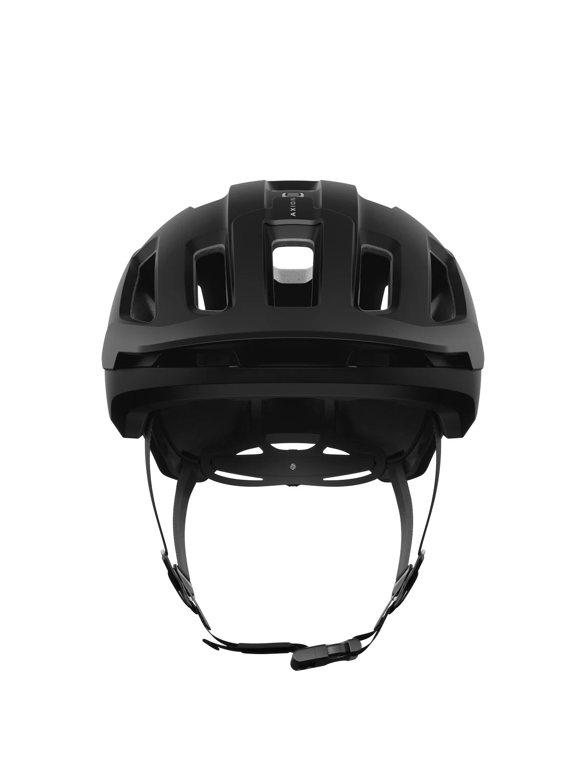 Kask rowerowy POC AXION - Ur. Black/Opal Blue Metallic/Matt - Image 6