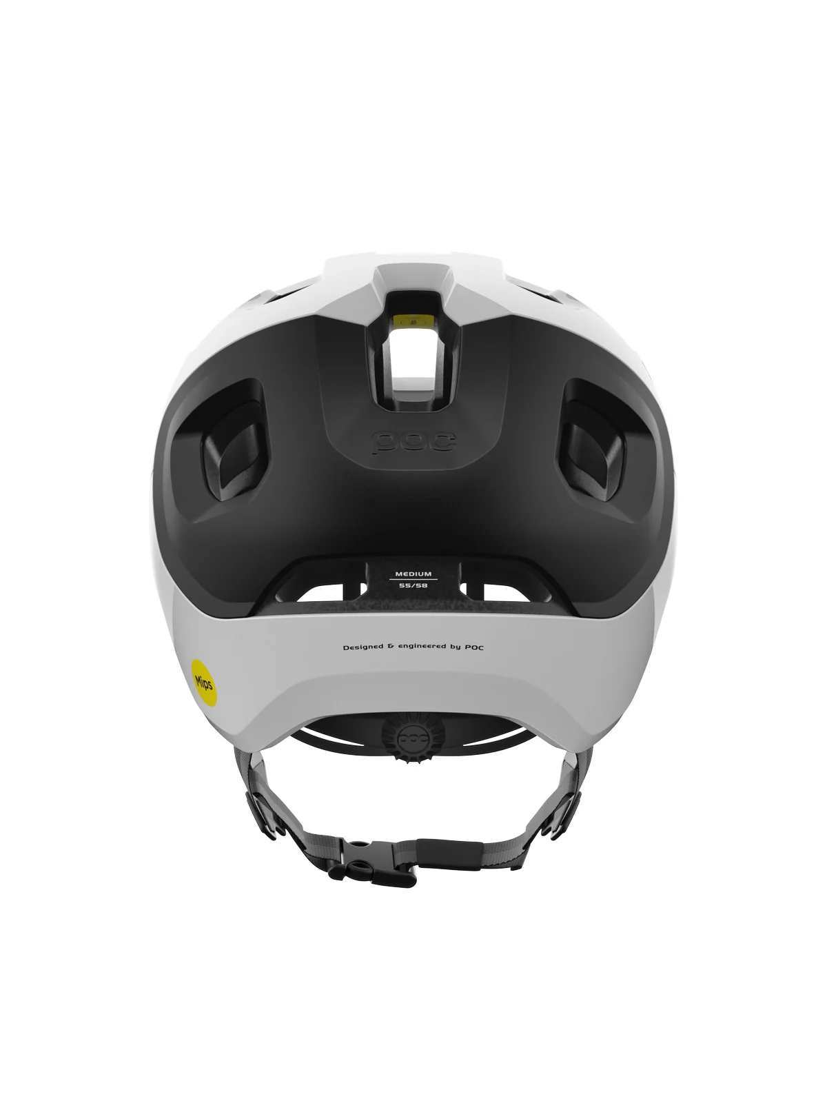 Kask rowerowy POC AXION RACE MIPS - Hydr. White/Ur. Black Matt - Image 6