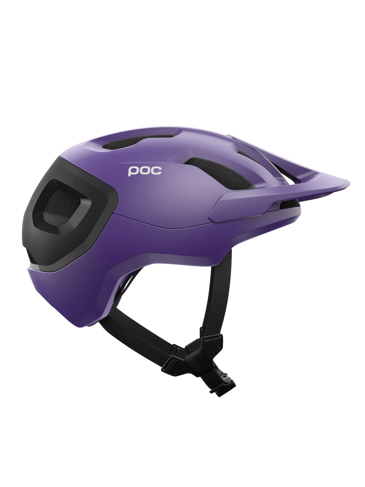 Kask rowerowy POC AXION RACE MIPS - Sap. Purple/Ur. Black Metallic/Matt - Image 4