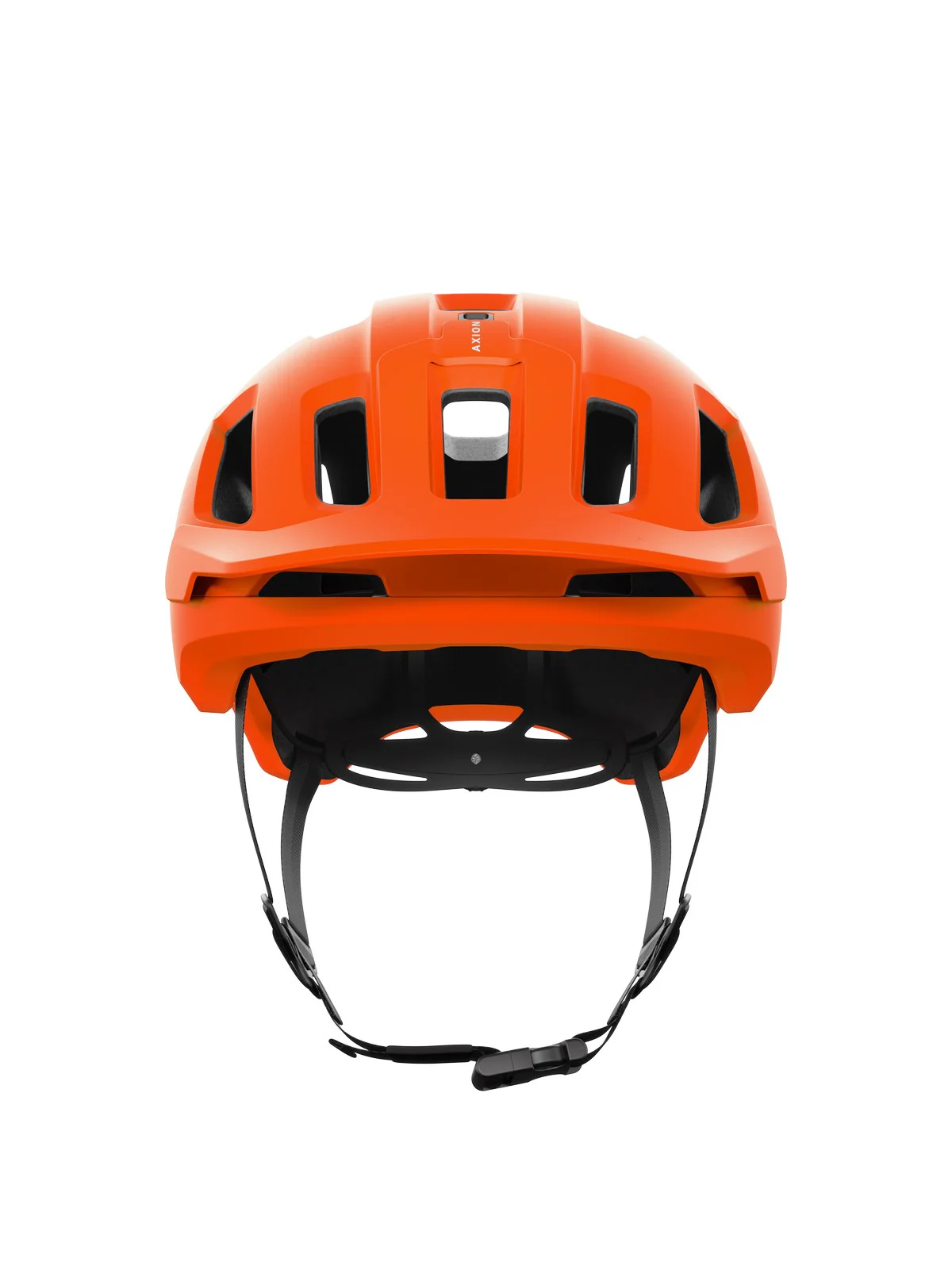 Kask rowerowy POC Axion Race MIPS - Fluo. Orange AVIP/Ur. Black Matt - Image 3
