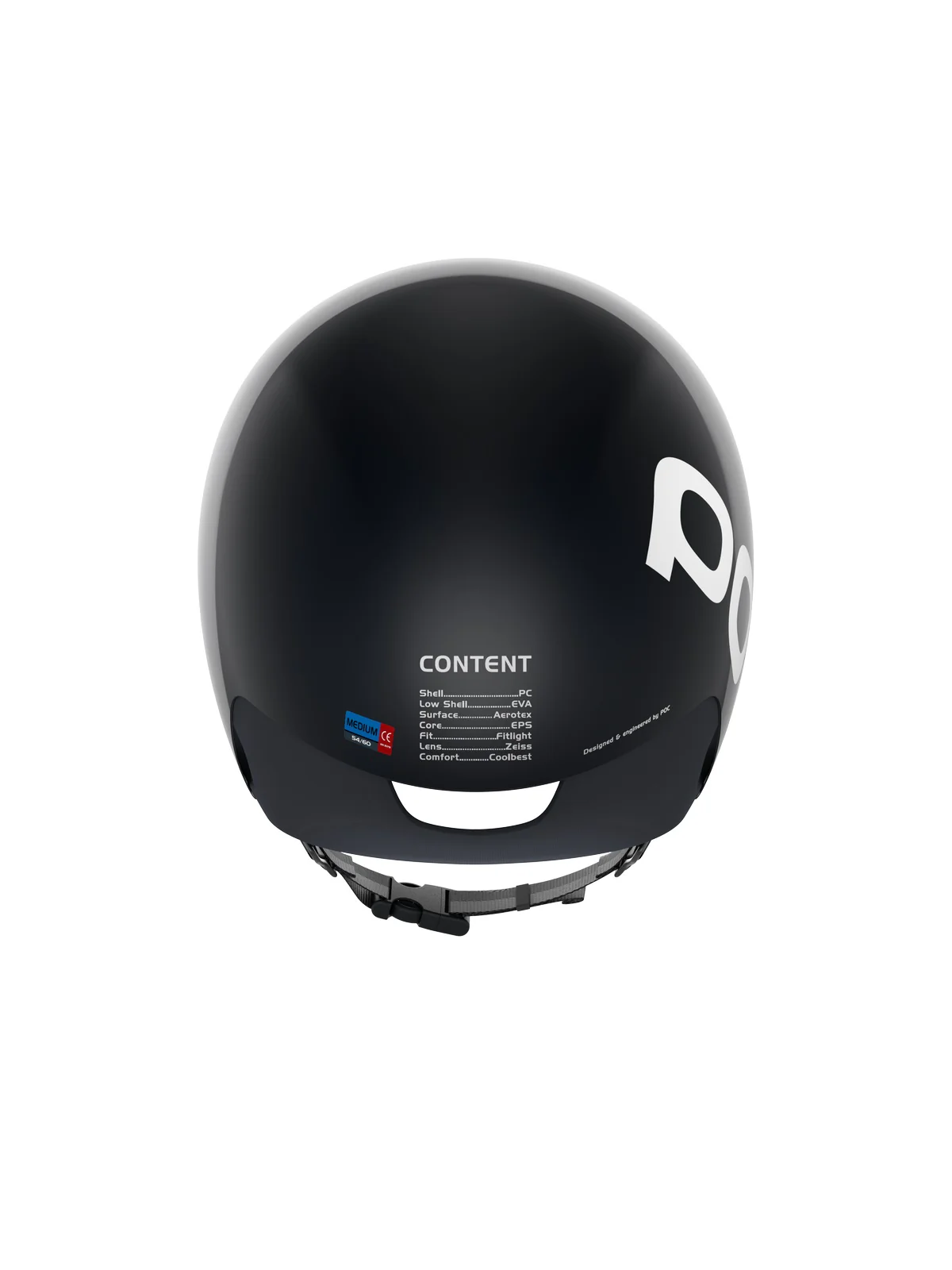 Kask rowerowy POC CEREBEL - Ur. Black - Image 4