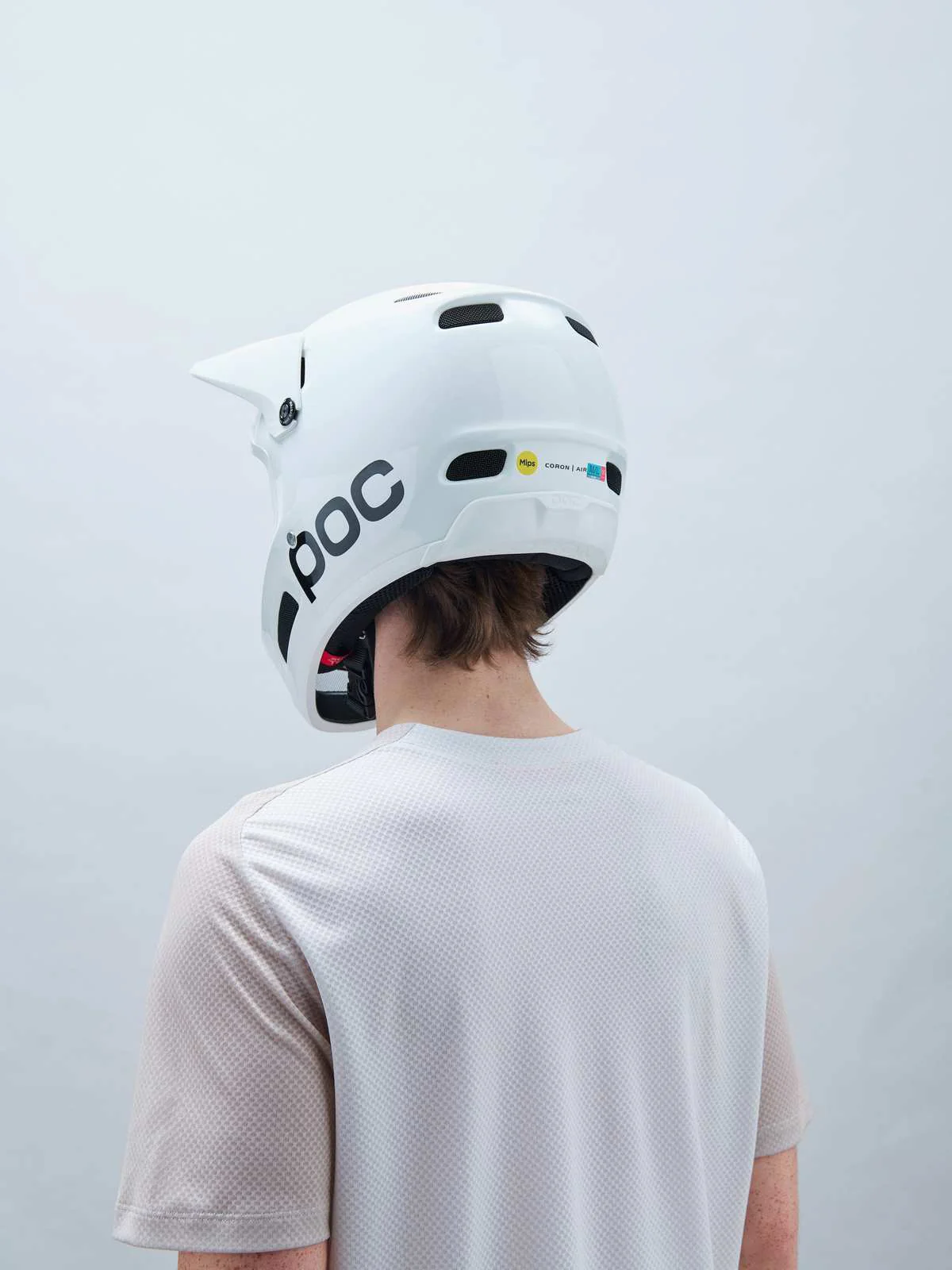 Kask rowerowy POC CORON AIR MIPS - Hydr. White - Image 4
