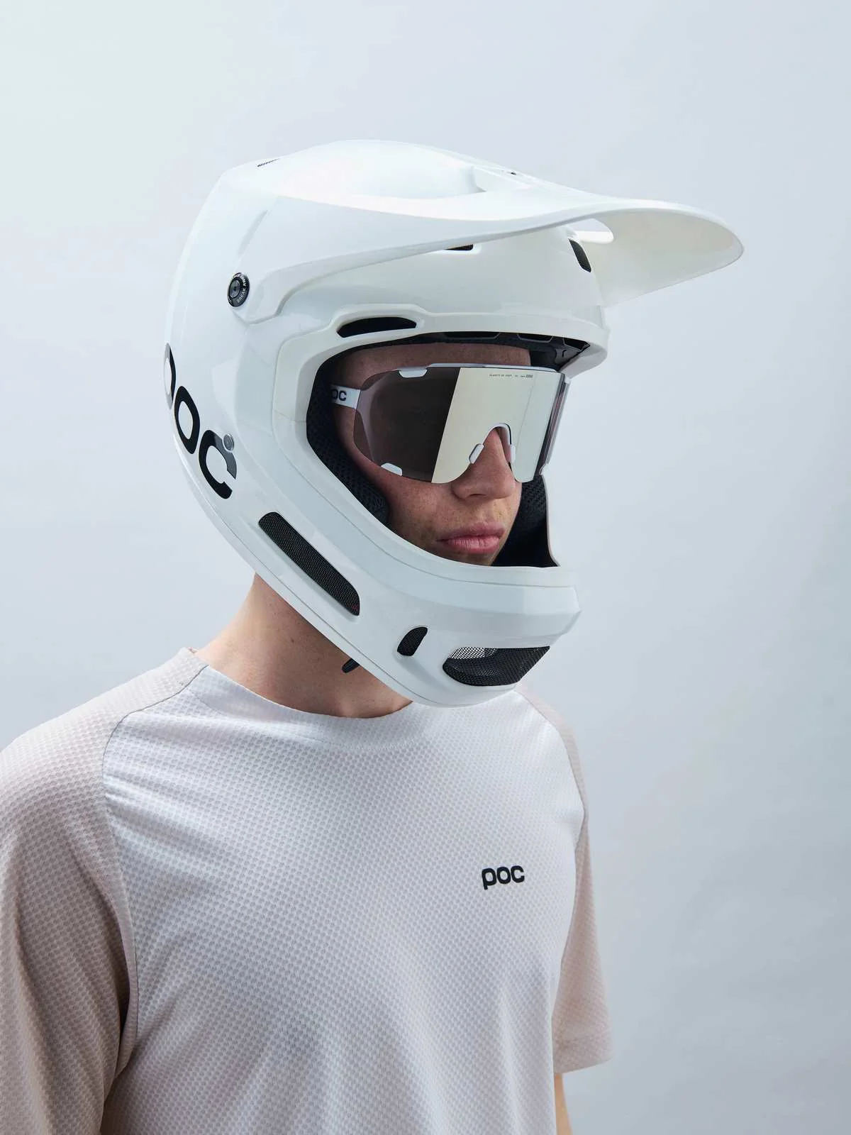 Kask rowerowy POC CORON AIR MIPS - Hydr. White - Image 5