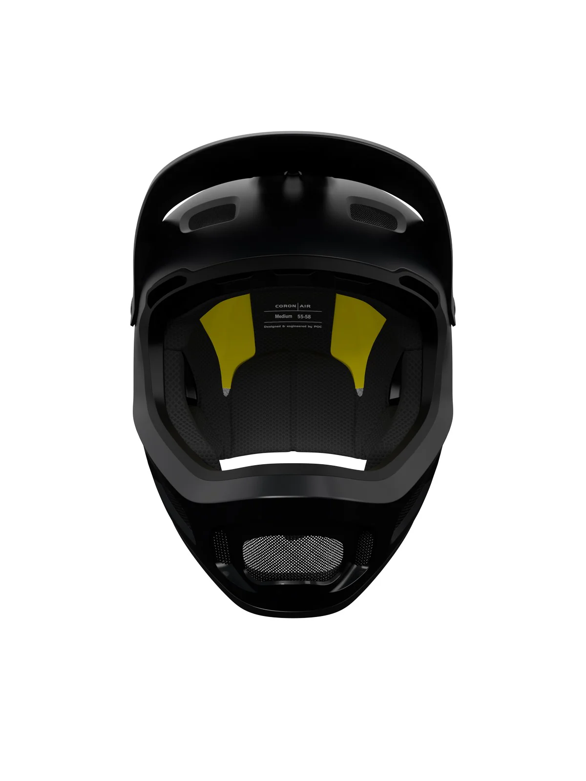 Kask rowerowy POC CORON AIR MIPS - Ur. Black - Image 3