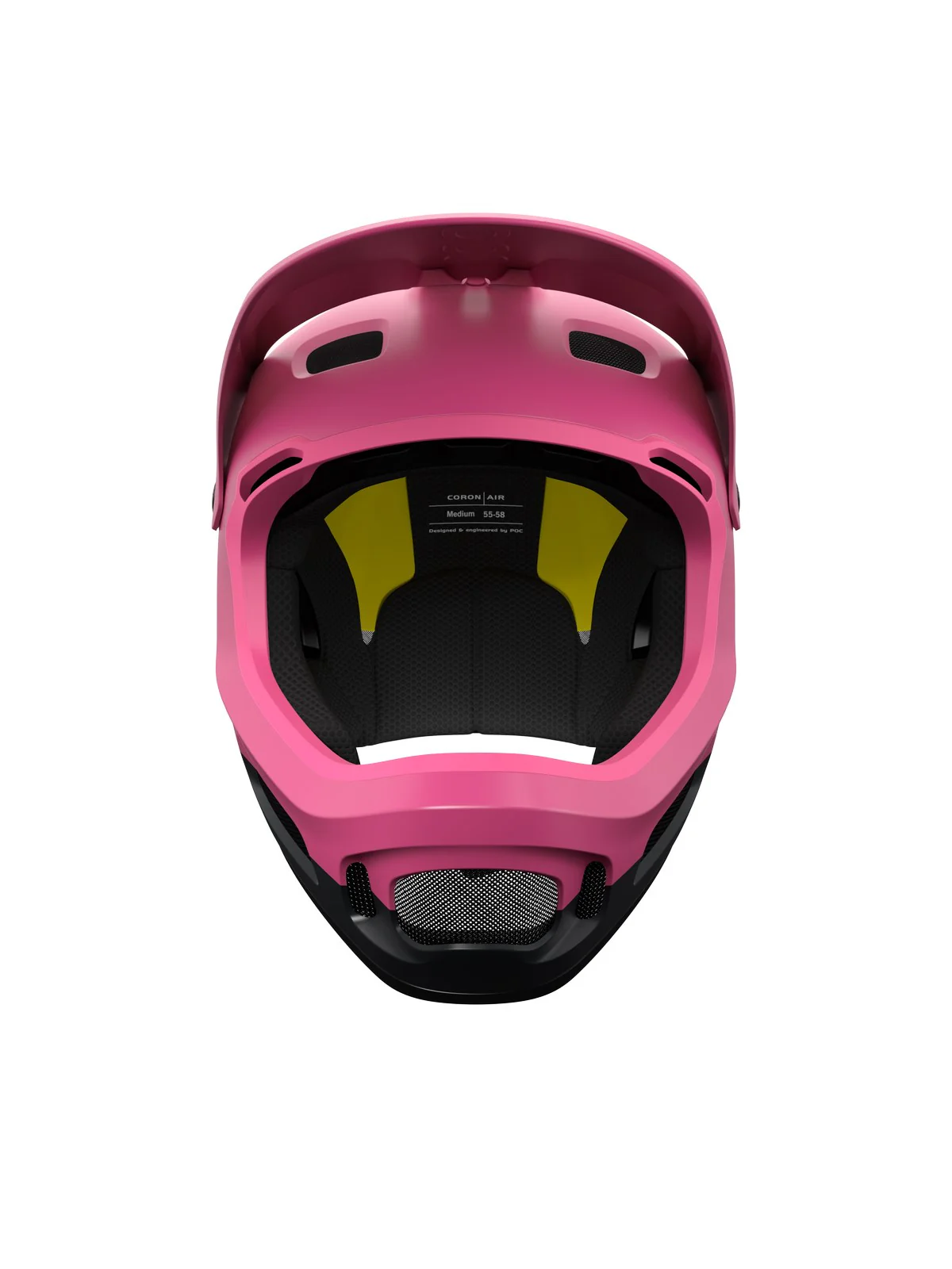 Kask rowerowy POC CORON AIR MIPS - Acti. Pink/Ur. Black Matt - Image 2