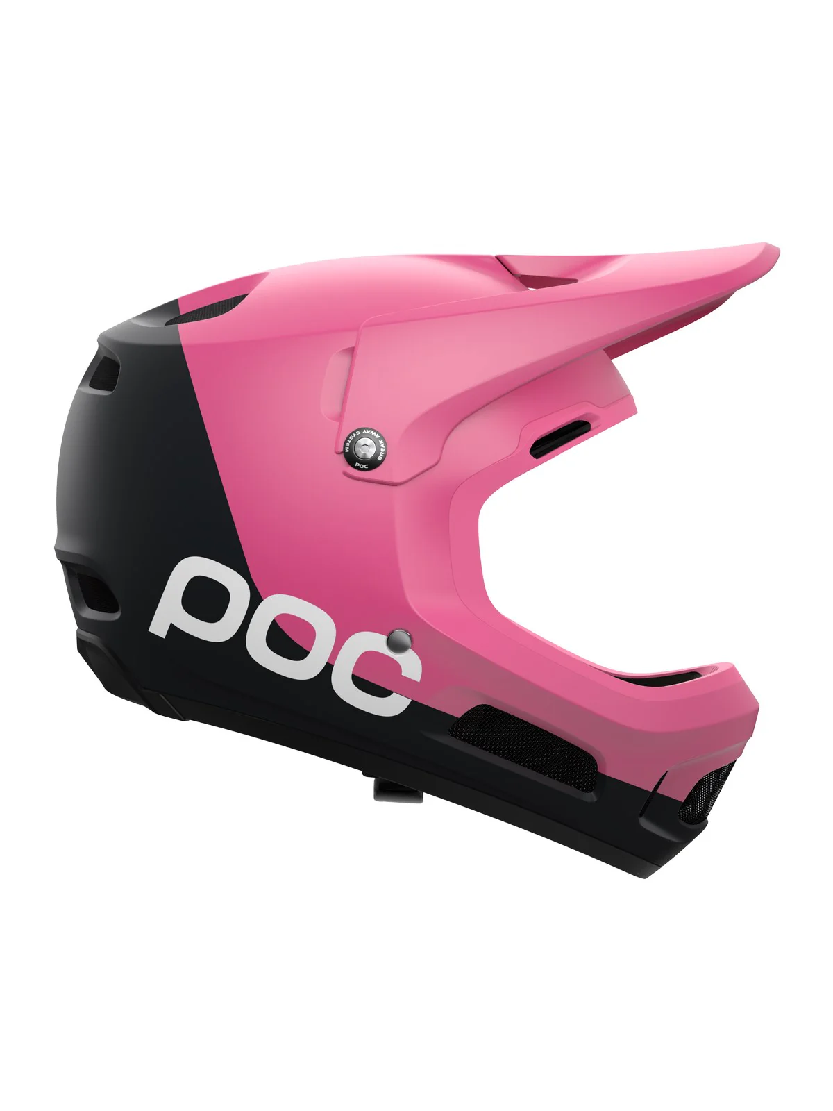 Kask rowerowy POC CORON AIR MIPS - Acti. Pink/Ur. Black Matt - Image 3