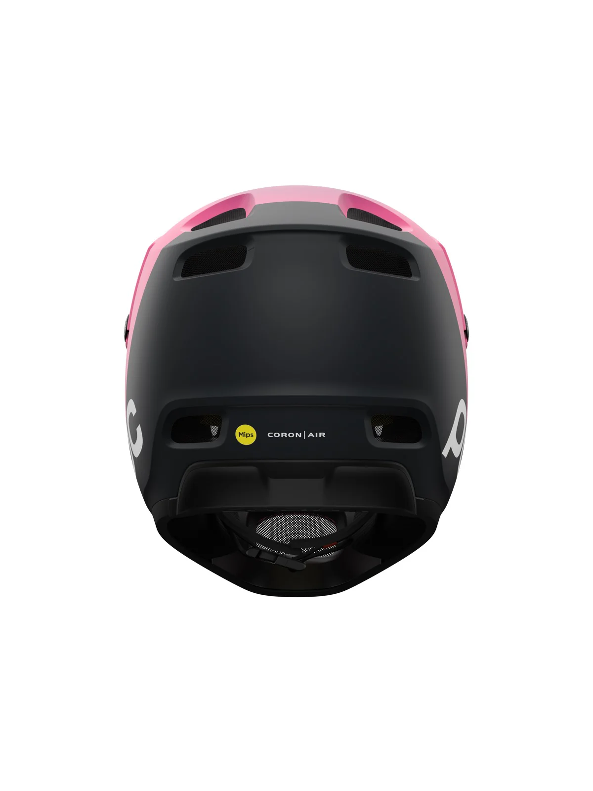 Kask rowerowy POC CORON AIR MIPS - Acti. Pink/Ur. Black Matt - Image 4