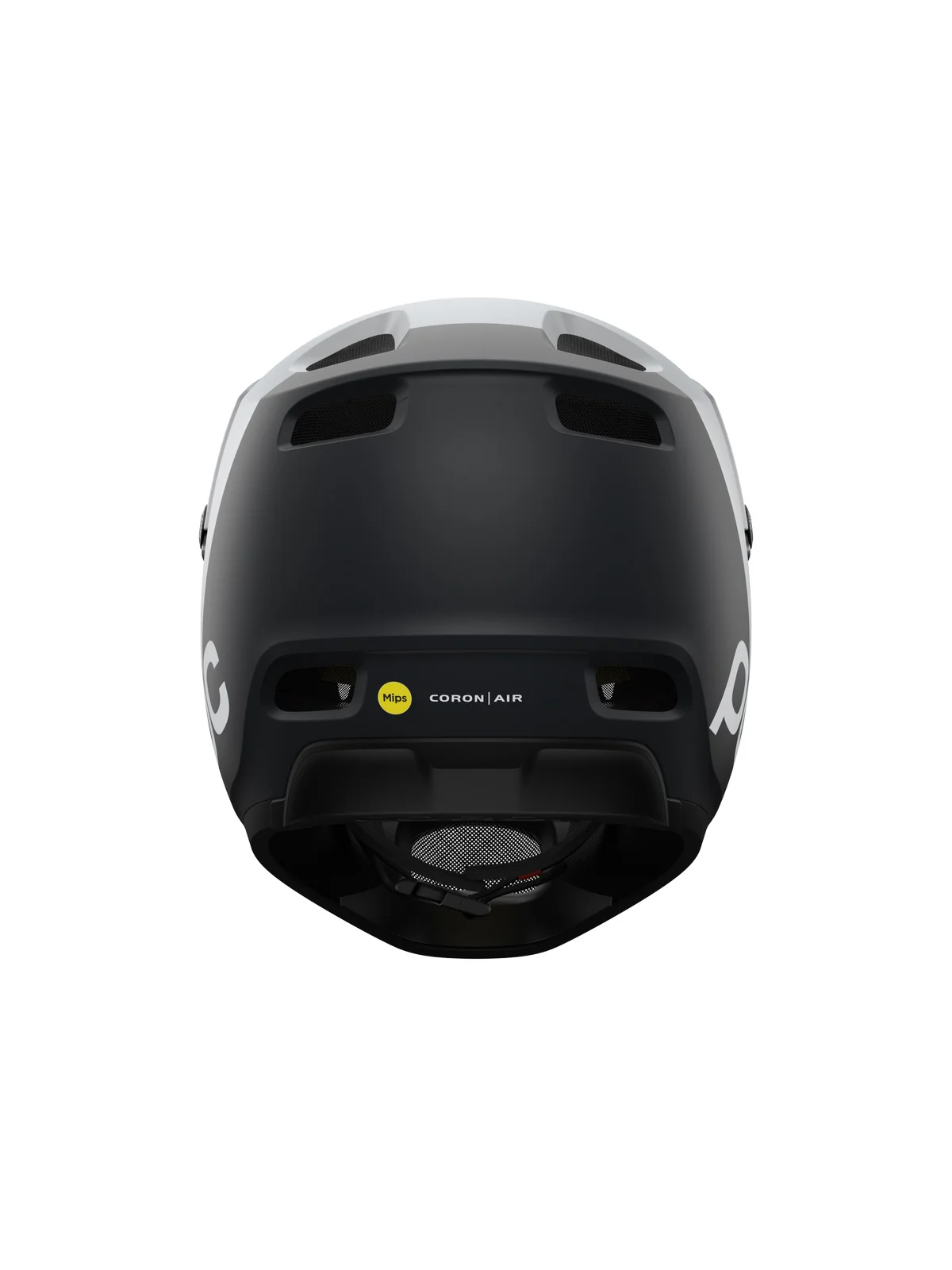 Kask rowerowy POC Coron Air MIPS - Argentite Silver/Uran. Black Matt - Image 4