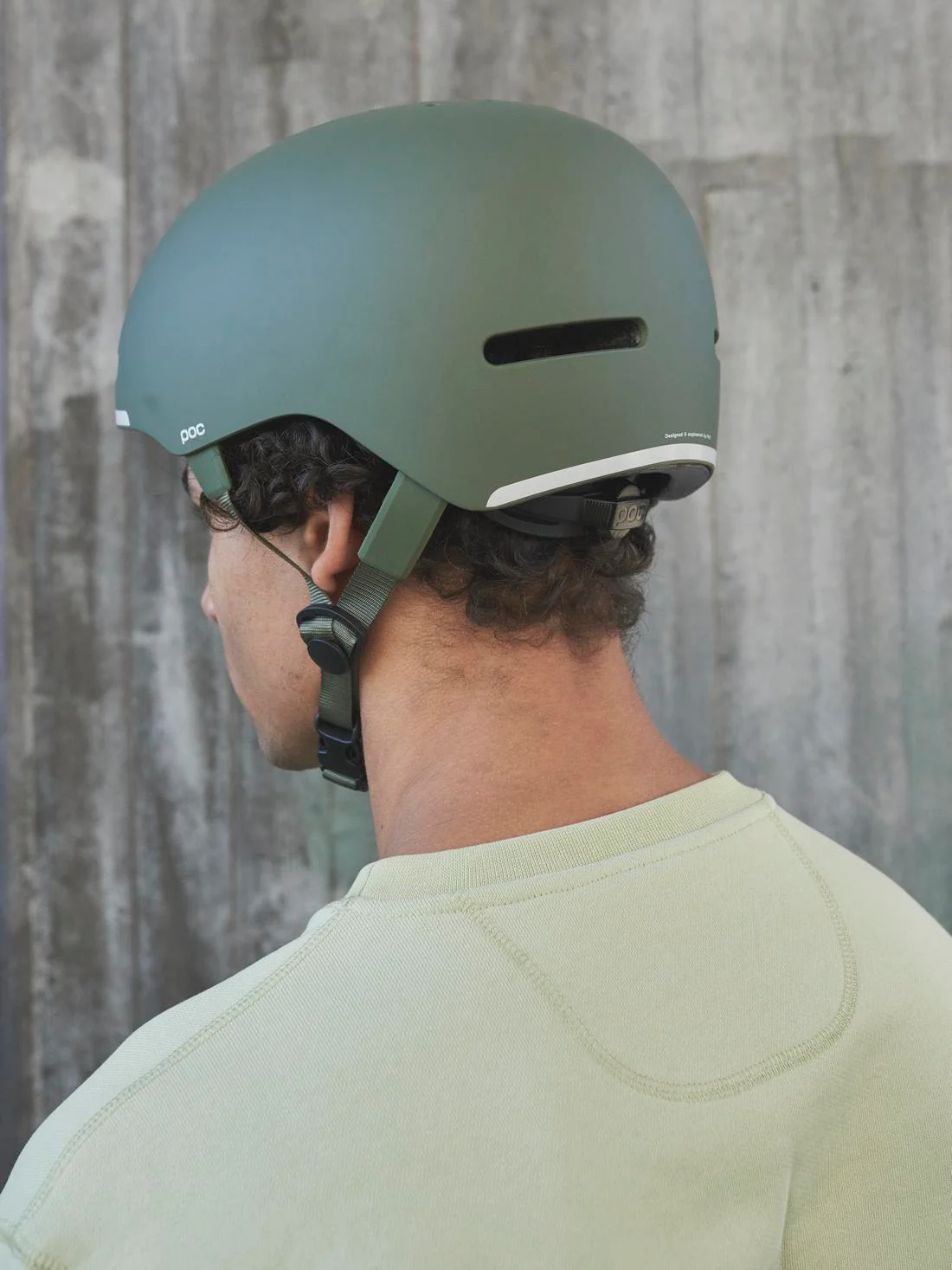 Kask rowerowy POC CORPORA - Epid. Green Matt - Image 3