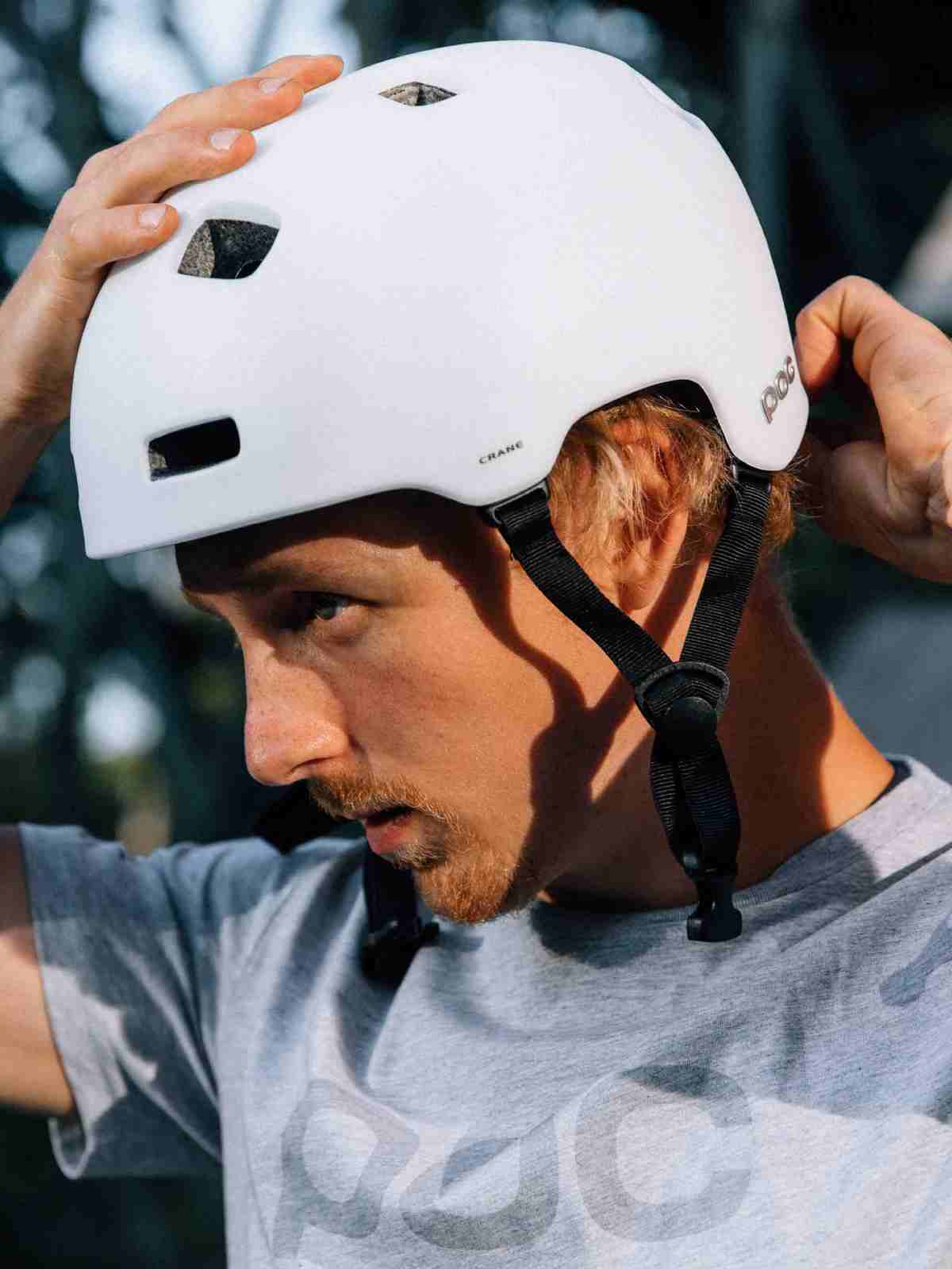 Kask rowerowy POC CRANE MIPS - Matt White - Image 2