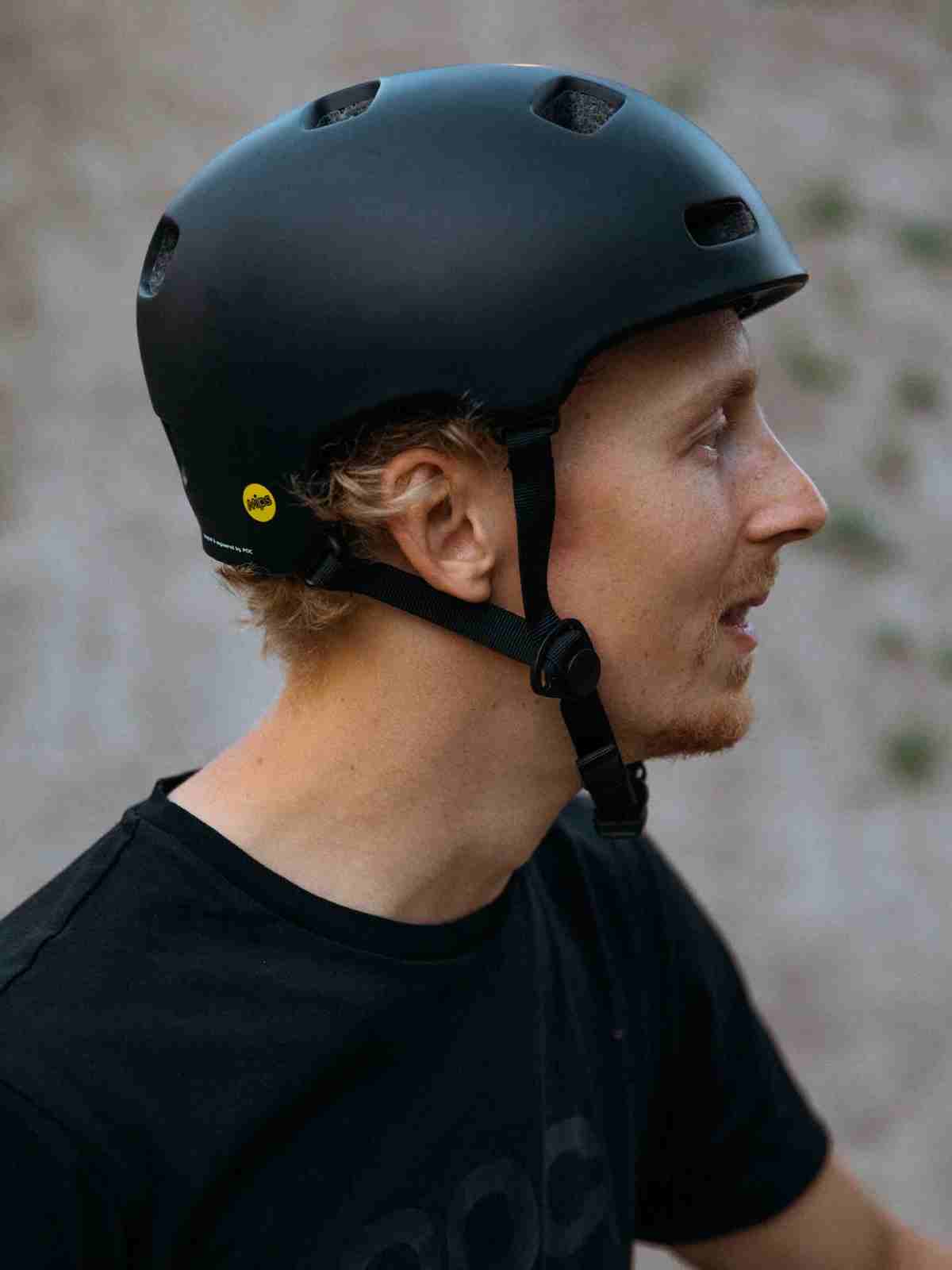 Kask rowerowy POC CRANE MIPS - Matt Black - Image 2