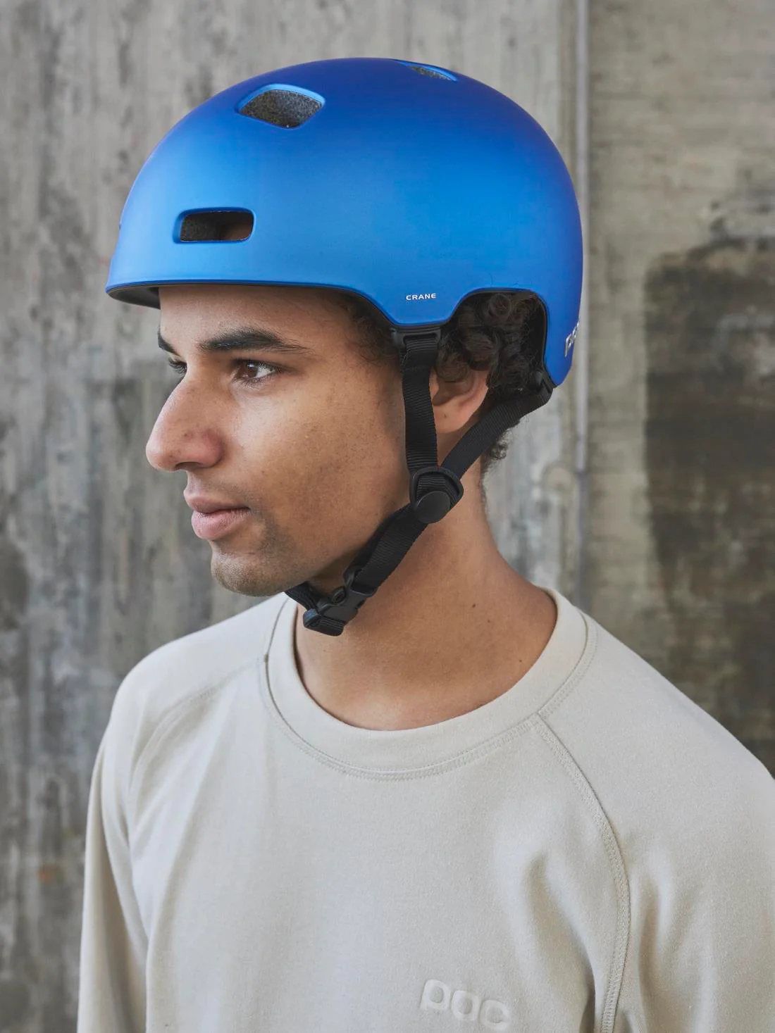 Kask rowerowy POC CRANE MIPS - Opal Blue Metallic/Matt - Image 2