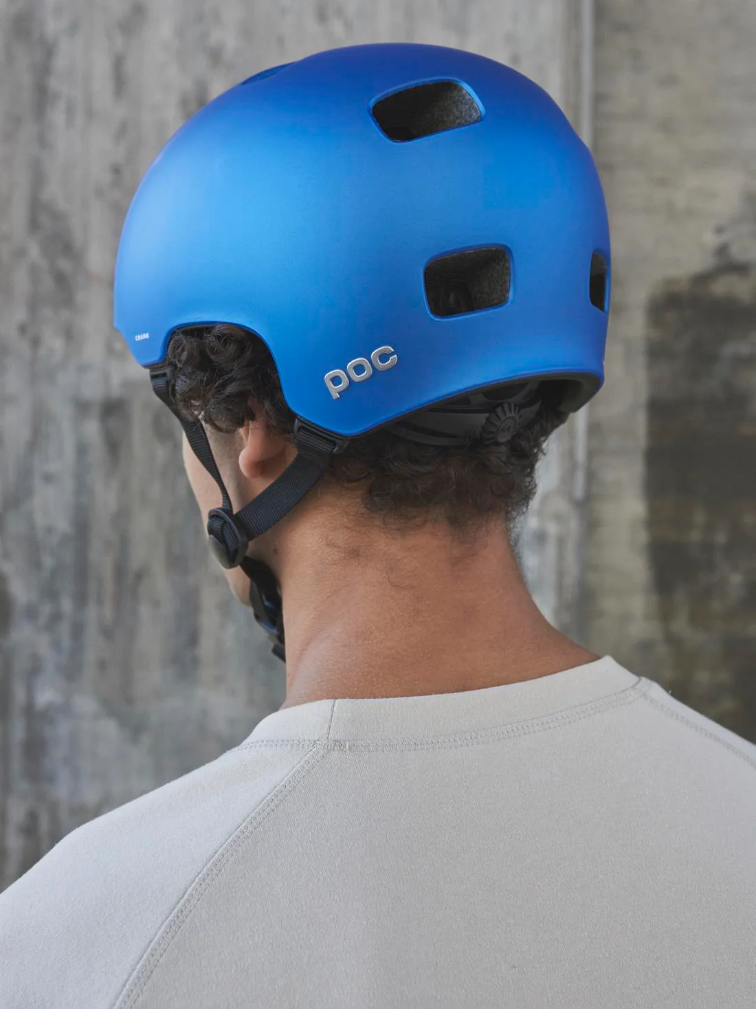 Kask rowerowy POC CRANE MIPS - Opal Blue Metallic/Matt - Image 3