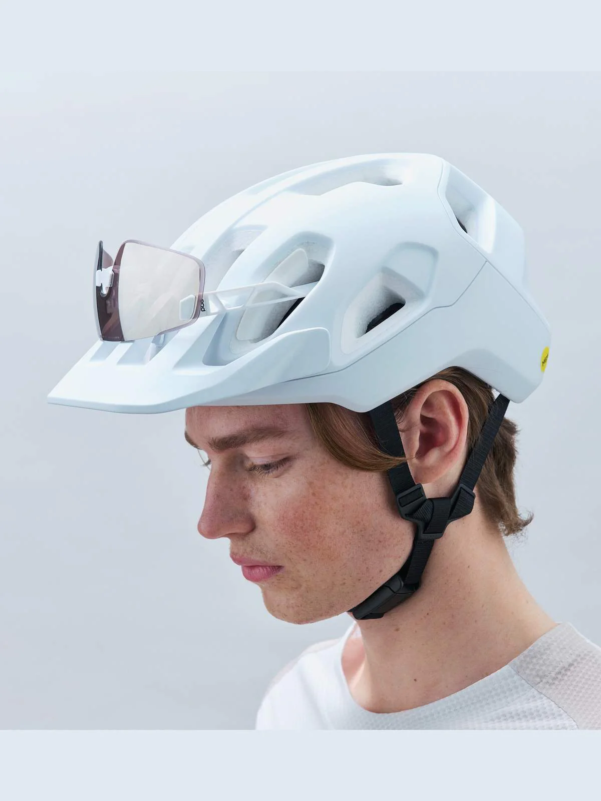Kask rowerowy POC Cularis - Hyd. White Matt - Image 3