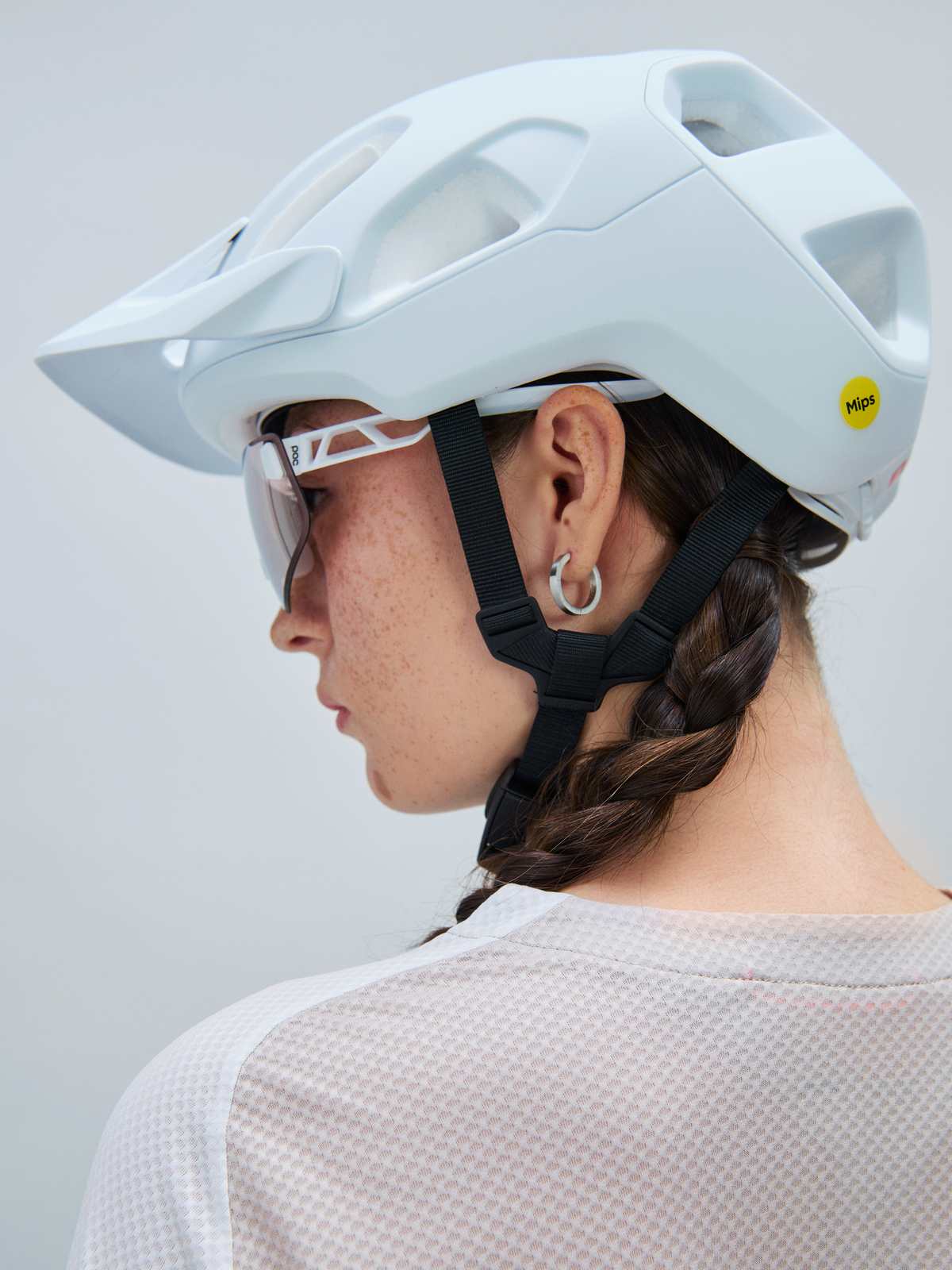Kask rowerowy POC Cularis - Hyd. White/Ur. Black Matt - Image 5