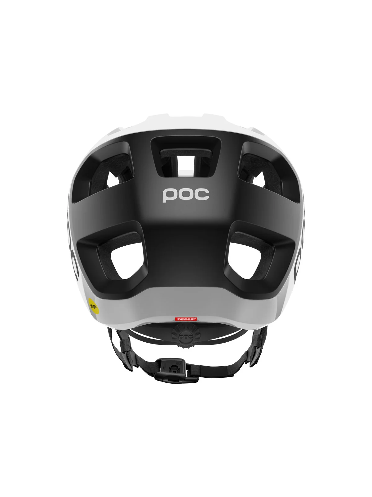 Kask rowerowy POC Cularis - Hyd. White/Ur. Black Matt w. Logo - Image 3