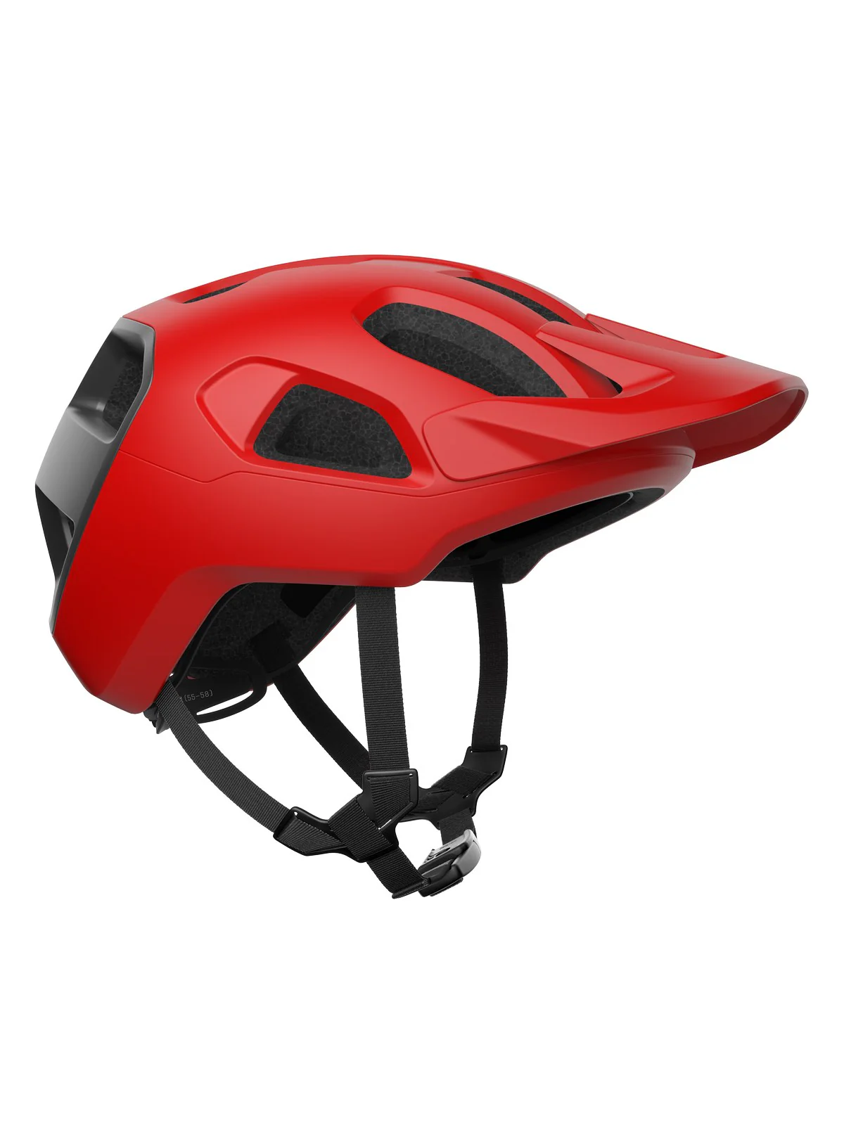 Kask rowerowy POC Cularis - Pris. Red Matt/Ur. Black Matt - Image 2