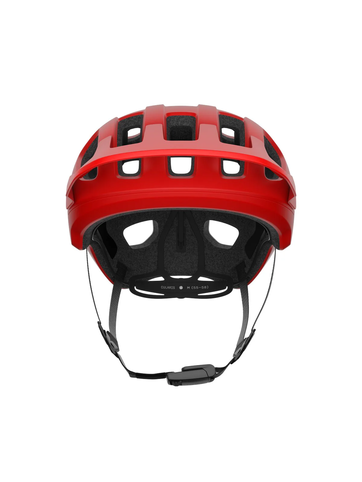 Kask rowerowy POC Cularis - Pris. Red Matt/Ur. Black Matt - Image 3